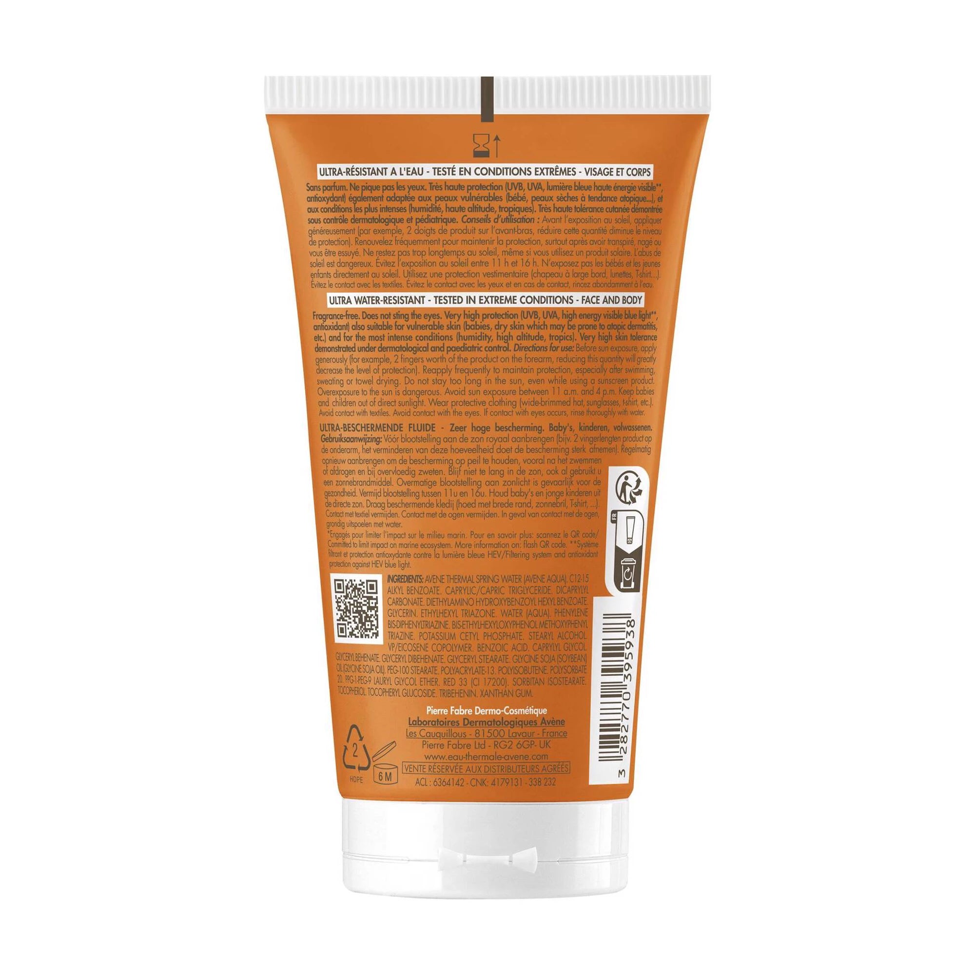 Avène Solar Spf50+ Intense Protect 150ml