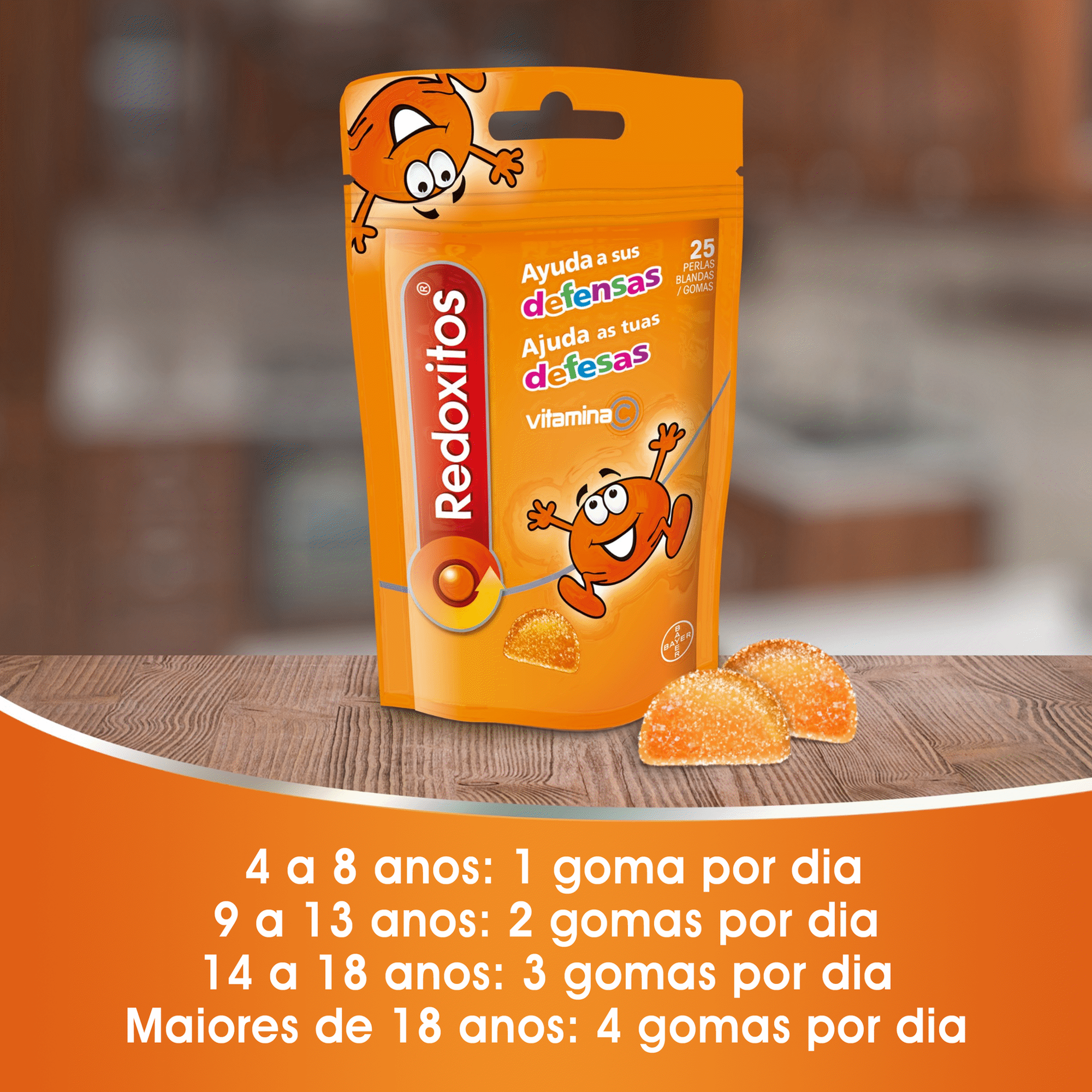 Redoxitos Extra Defesas 25 Gomas