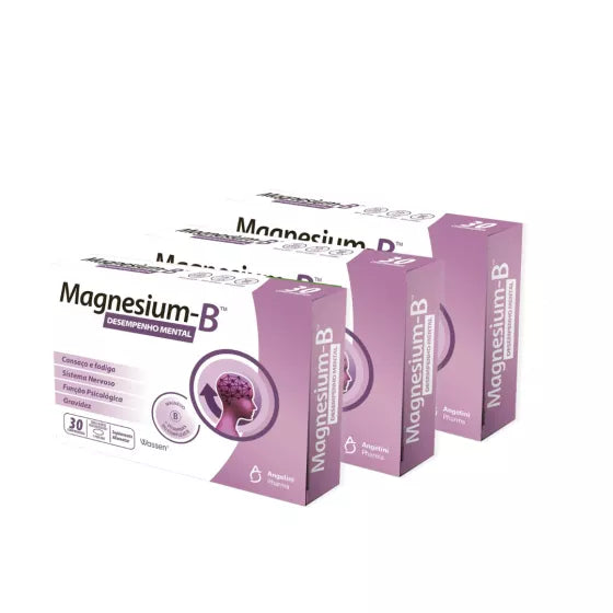 Magnesium-B 30 Comprimidos Pack Económico - Farmácia Garcia