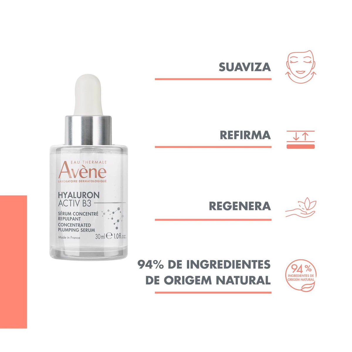 Avène Coffret Hyaluron Activ B3 Sérum Concentrado de Preenchimento