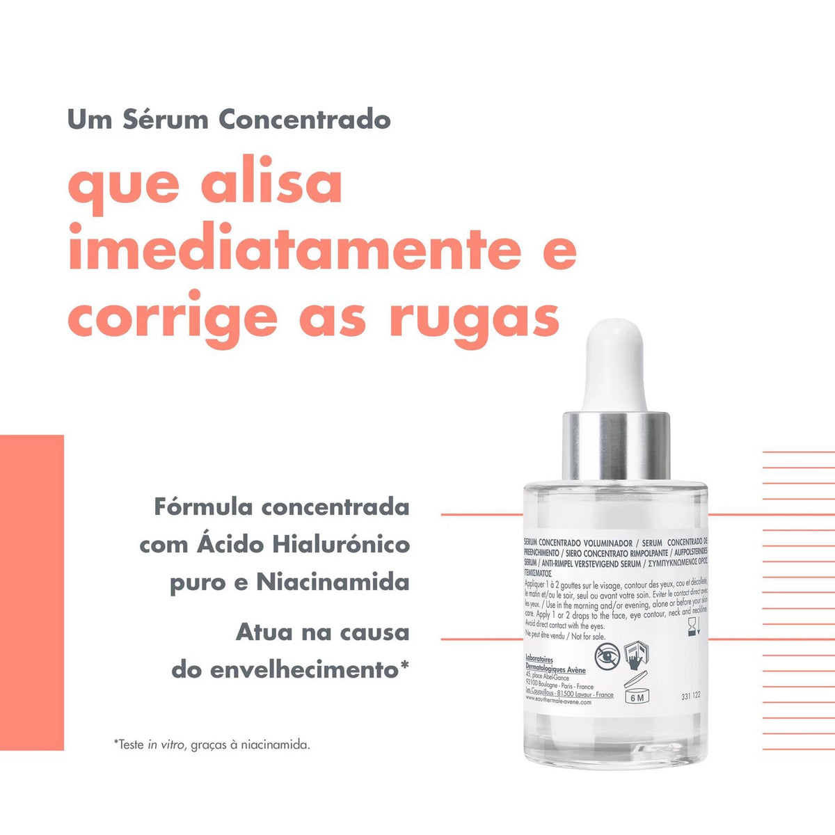 Avène Coffret Hyaluron Activ B3 Sérum Concentrado de Preenchimento