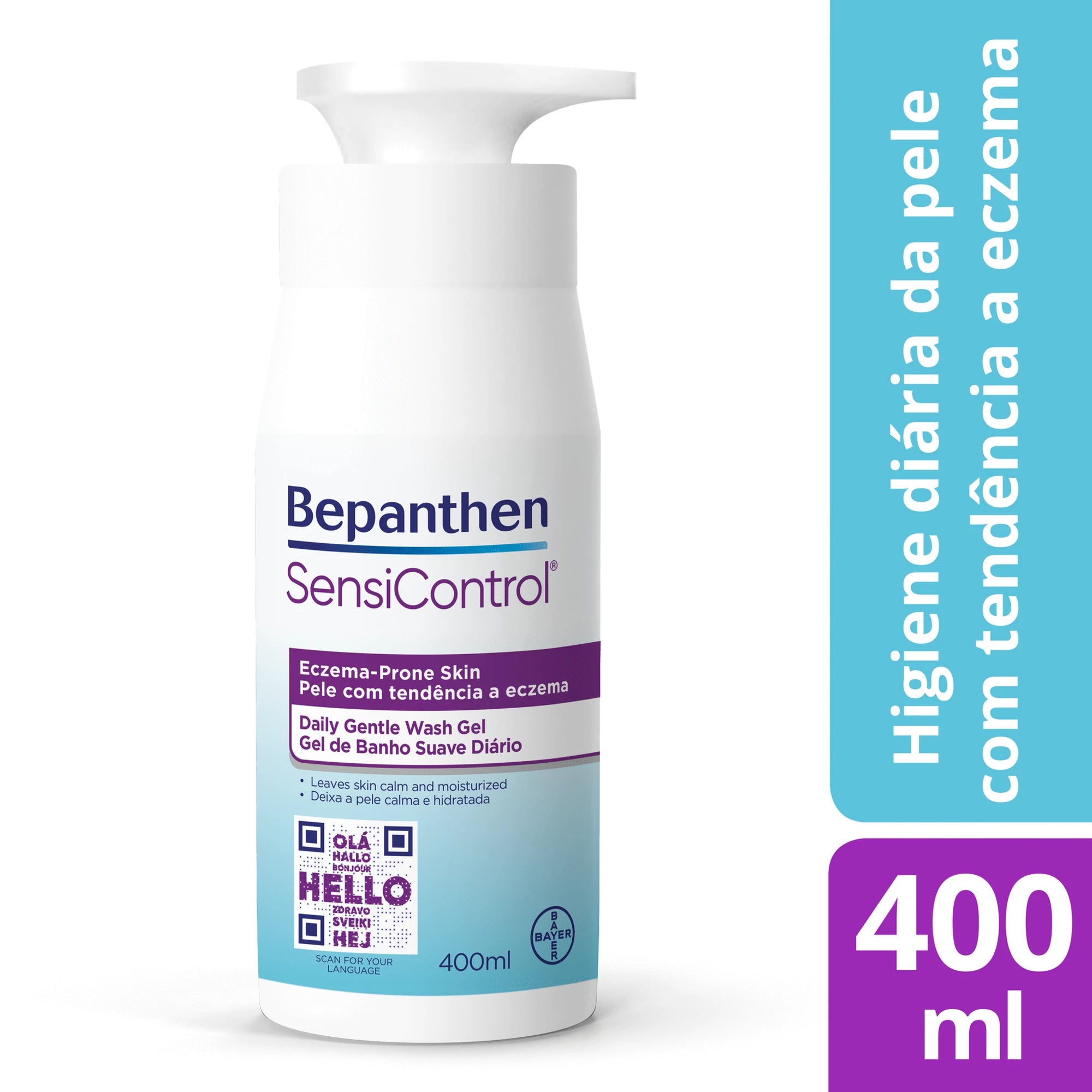 Bepanthen Sensicontrol Creme Emoliente Diário 400ml