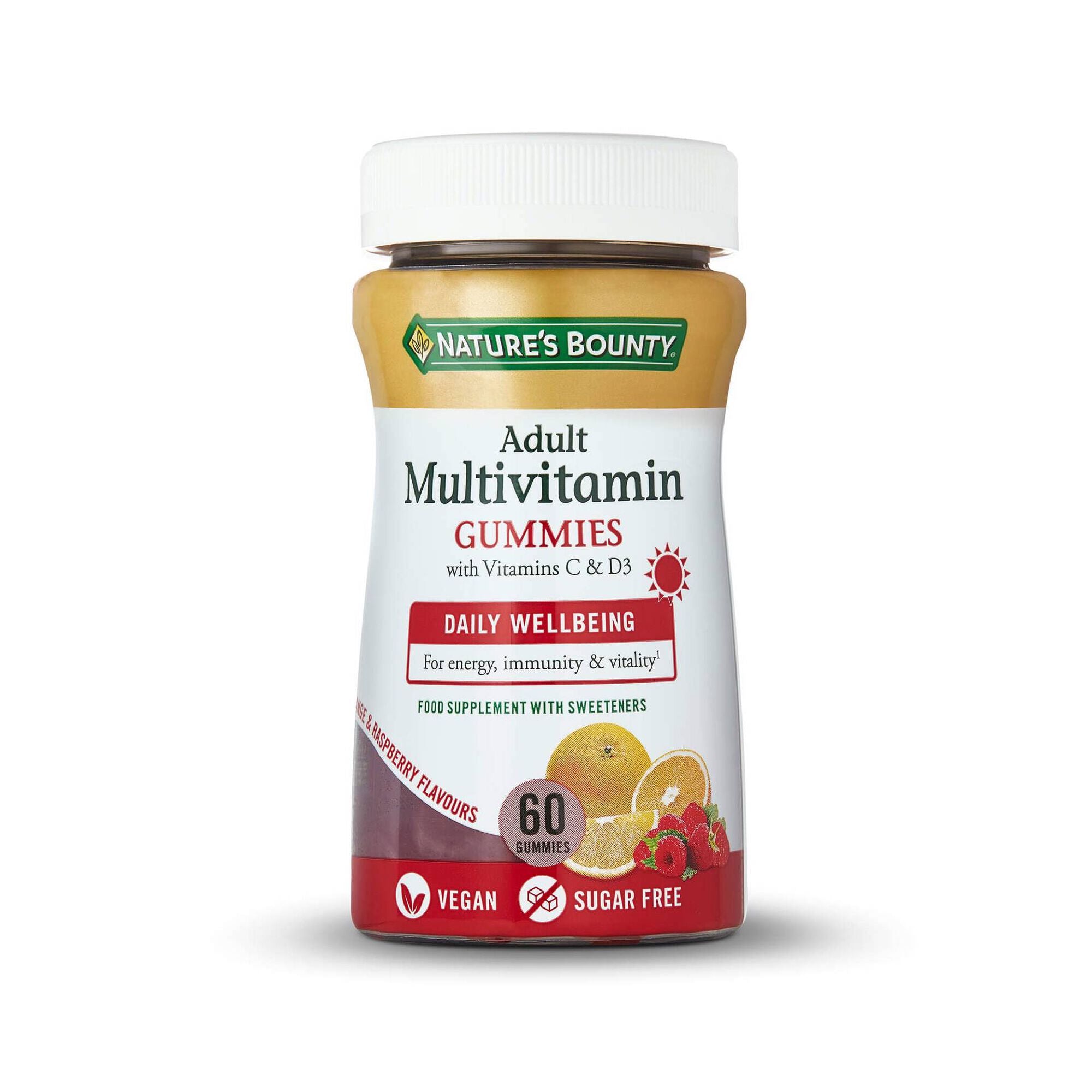 Nature's Bounty Multivitaminico Adulto 60 Gomas - Farmácia Garcia