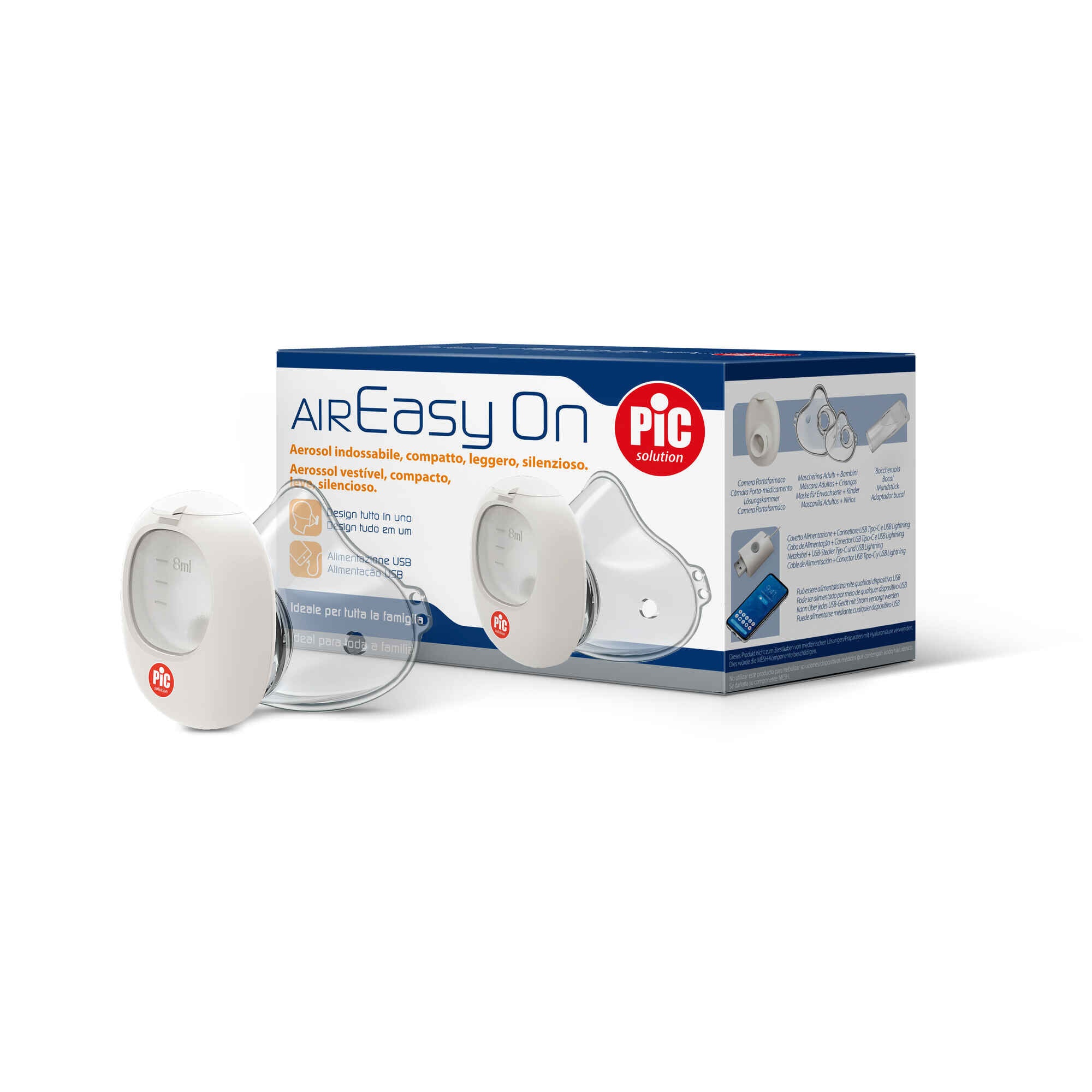 Pic Solution Air Easy On Nebulizador