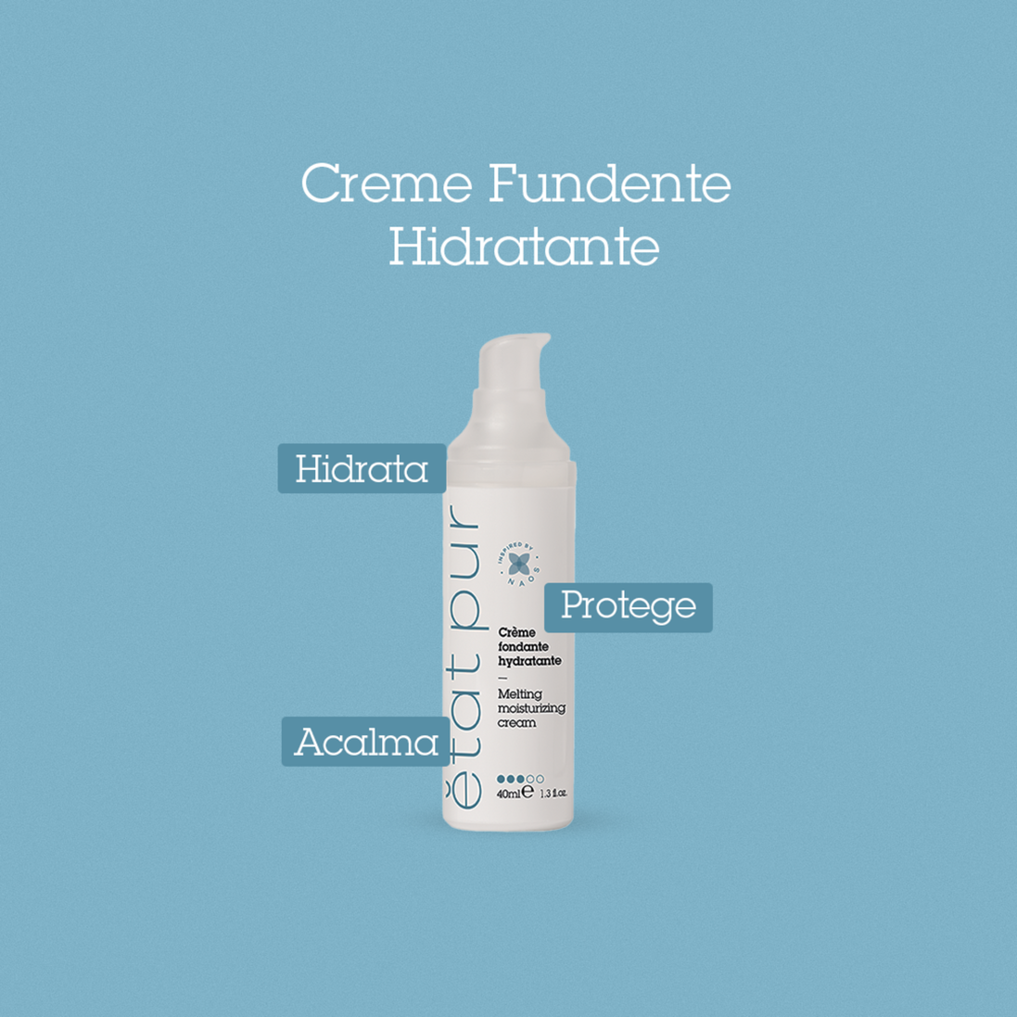 Creme Fundente Hidratante 40ml - Farmácia Garcia