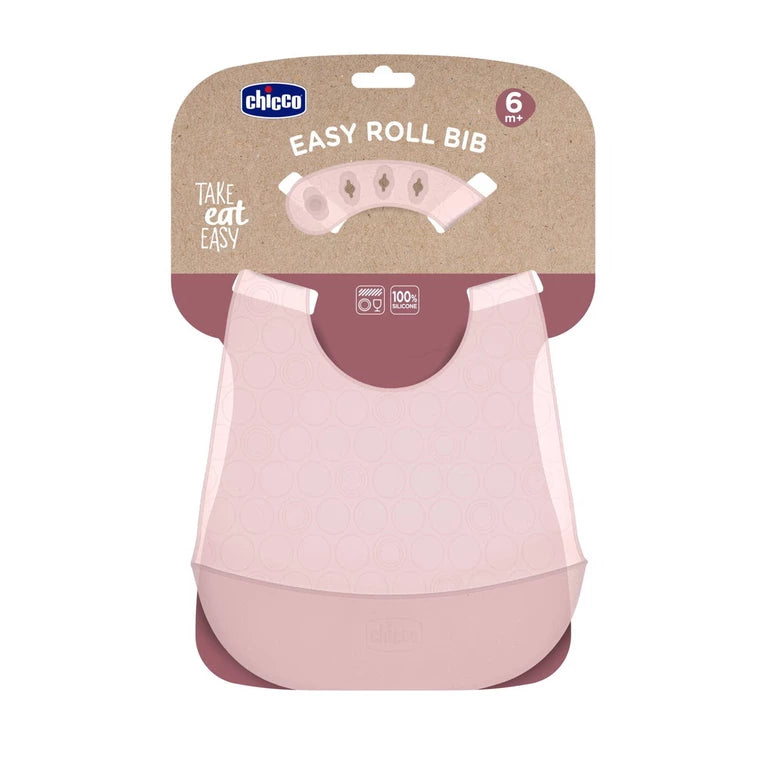 Chicco Babete Silicone Rosa 6M+