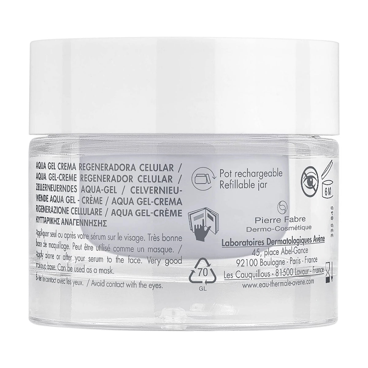 Avène Coffret Hyaluron Activ B3 Aqua Gel-Creme Regenerador