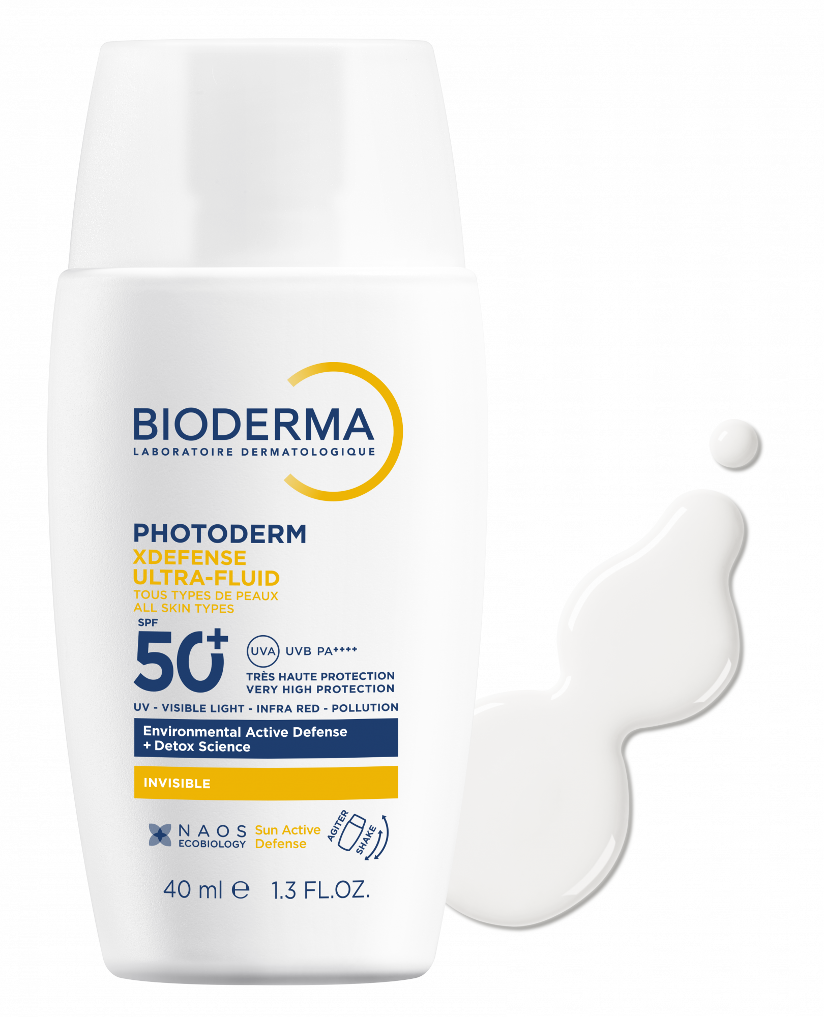 Bioderma Photoderm X Defense Ultra Fluido SPF50+ Sem Cor 40ml - Farmácia Garcia