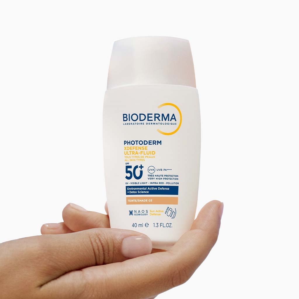 Bioderma Photoderm X Defense Ultra Fluido SPF50+ Dourado 40ml - Farmácia Garcia