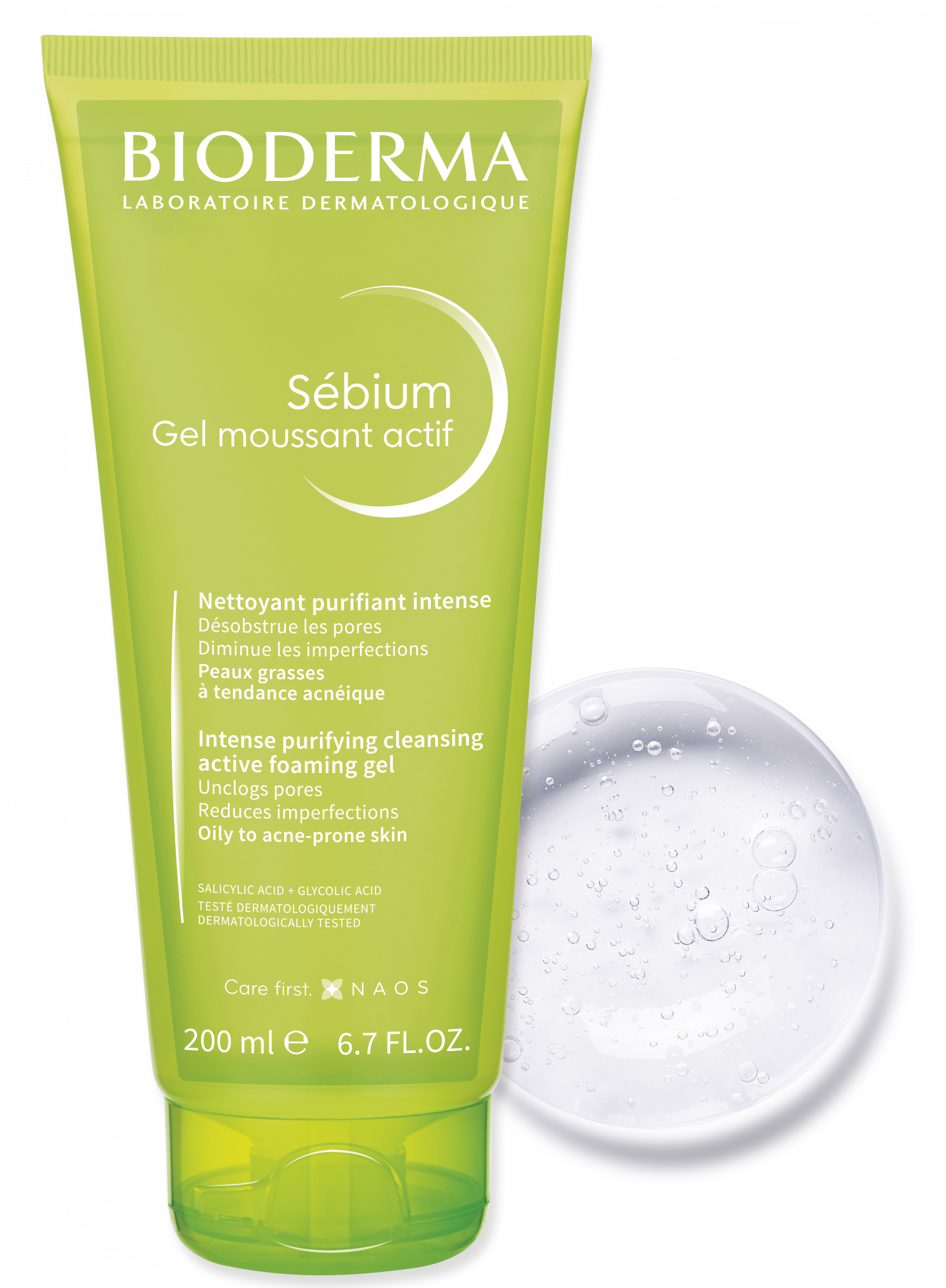 Bioderma Sébium Gel Moussant Actif 200ml - Farmácia Garcia