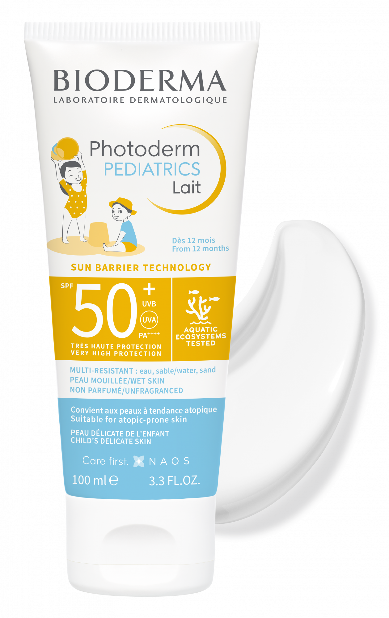 Bioderma Photoderm Pediatrics Lait SPF50+ 100ml - Farmácia Garcia