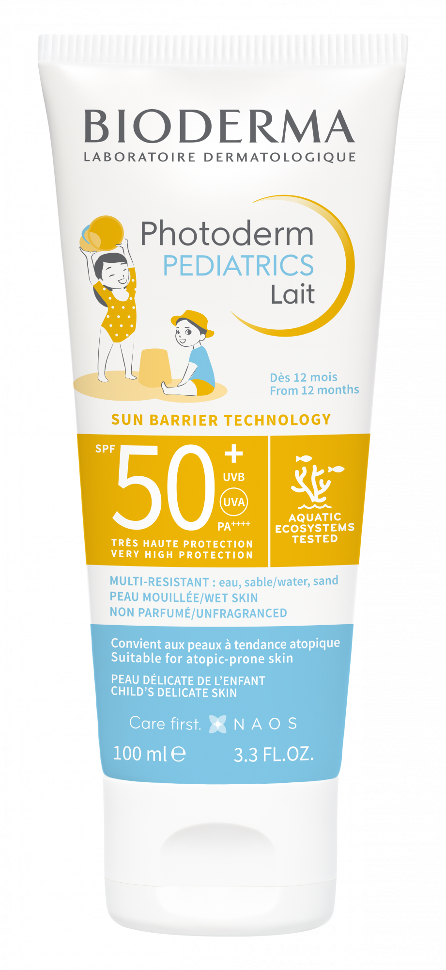 Bioderma Photoderm Pediatrics Lait SPF50+ 100ml - Farmácia Garcia