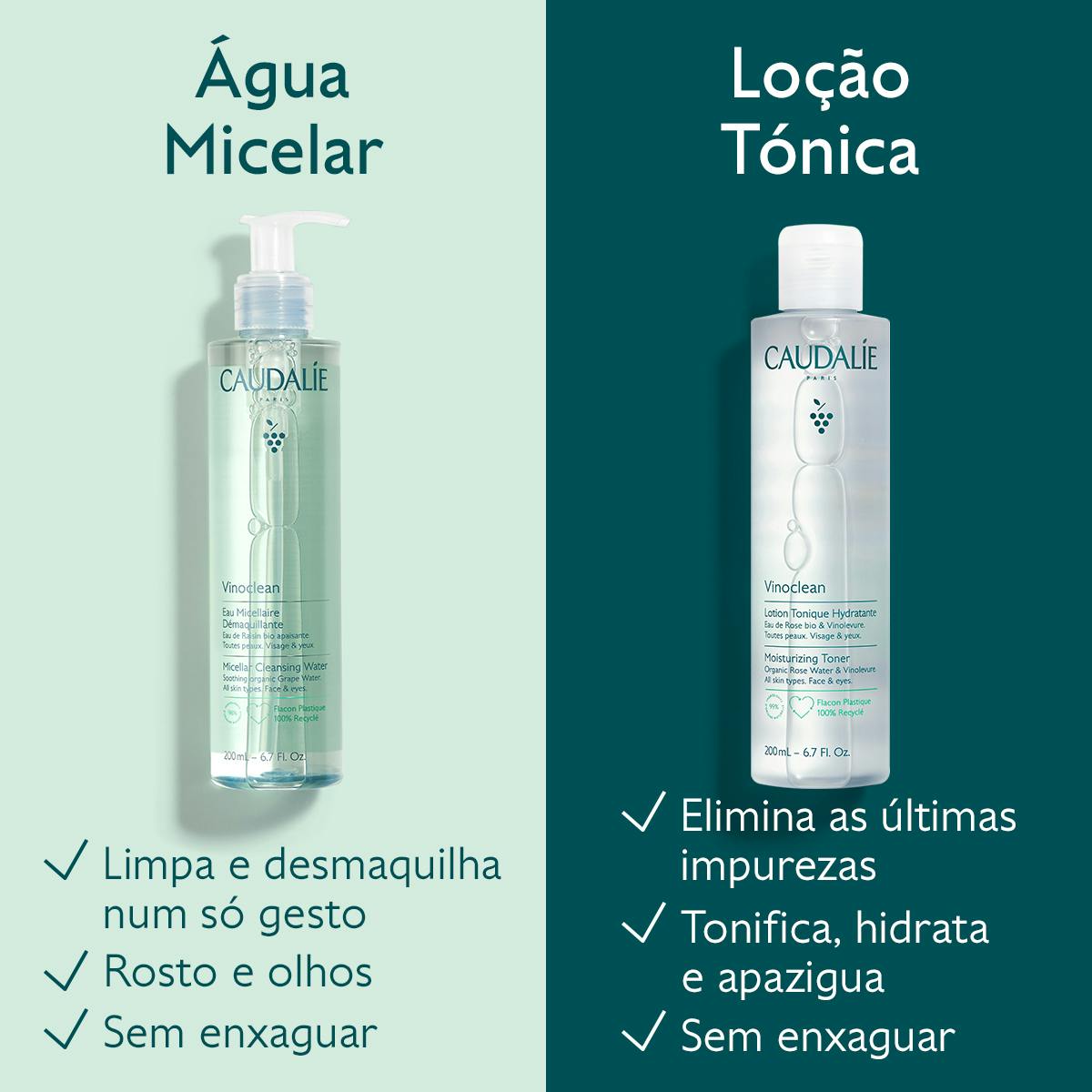 Caudalie Vinoclean Água de Uva Micelar Desmaquilhante 400ml