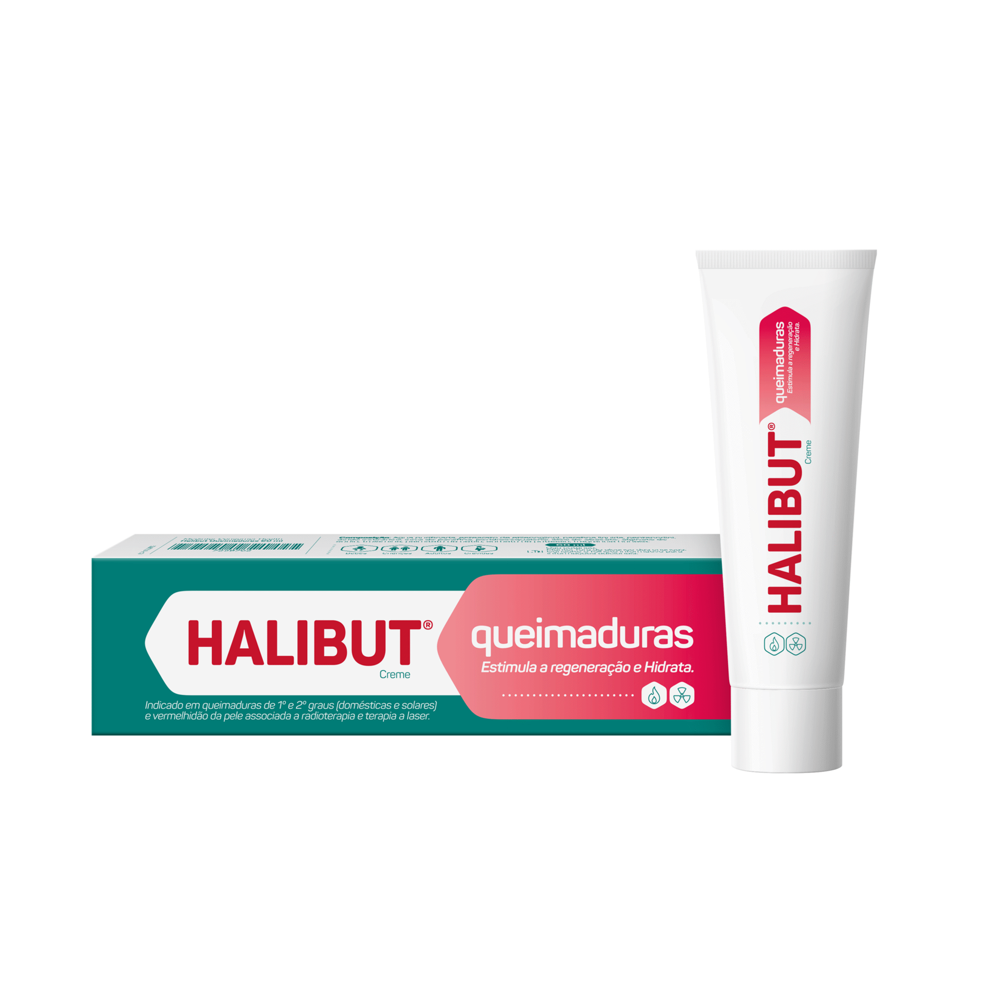 Halibut Queimaduras Creme 60ml - Farmácia Garcia