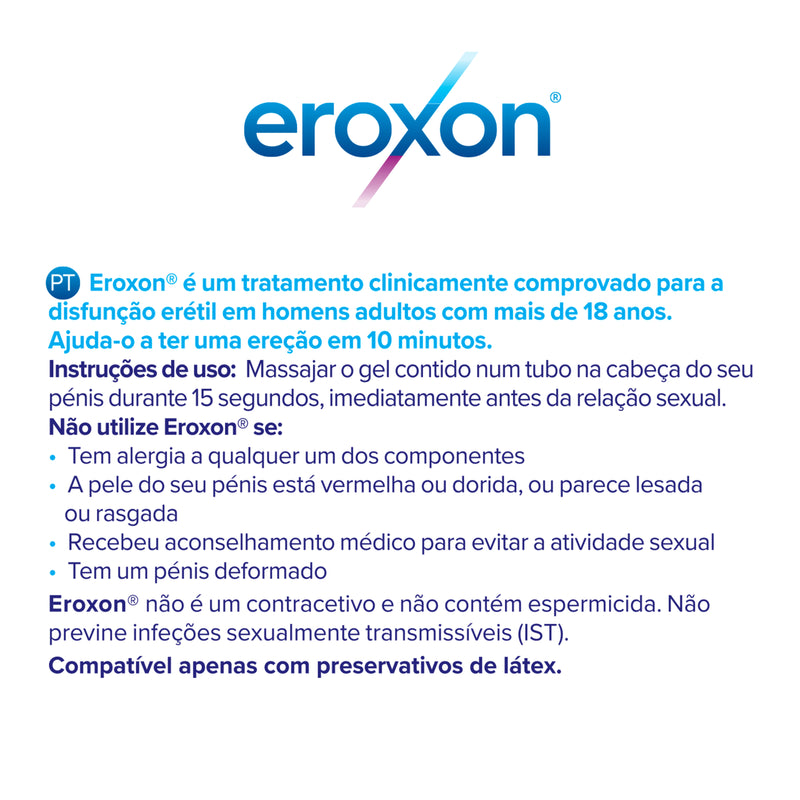 Eroxon Gel 4 Unidoses - Farmácia Garcia