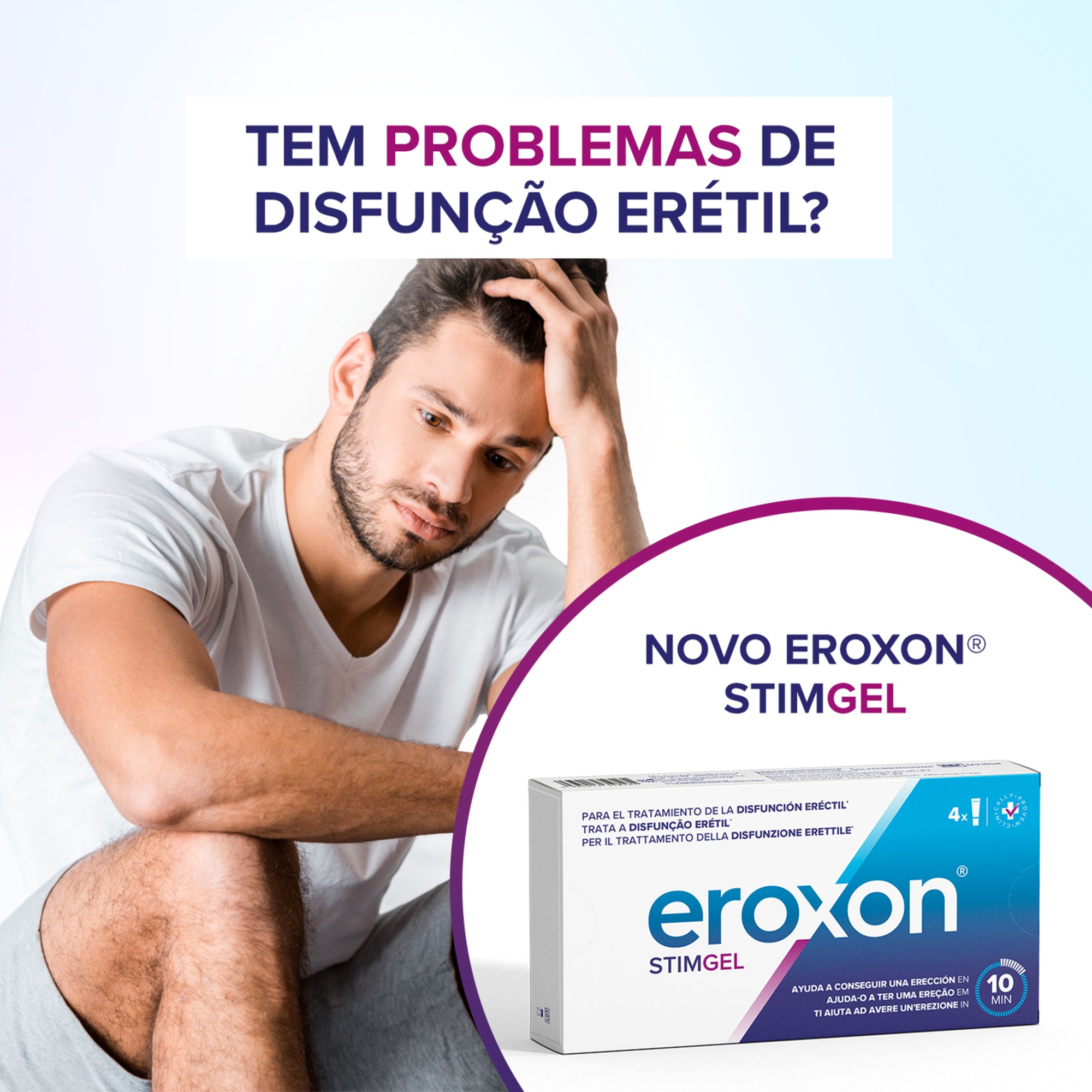 Eroxon Gel 4 Unidoses - Farmácia Garcia