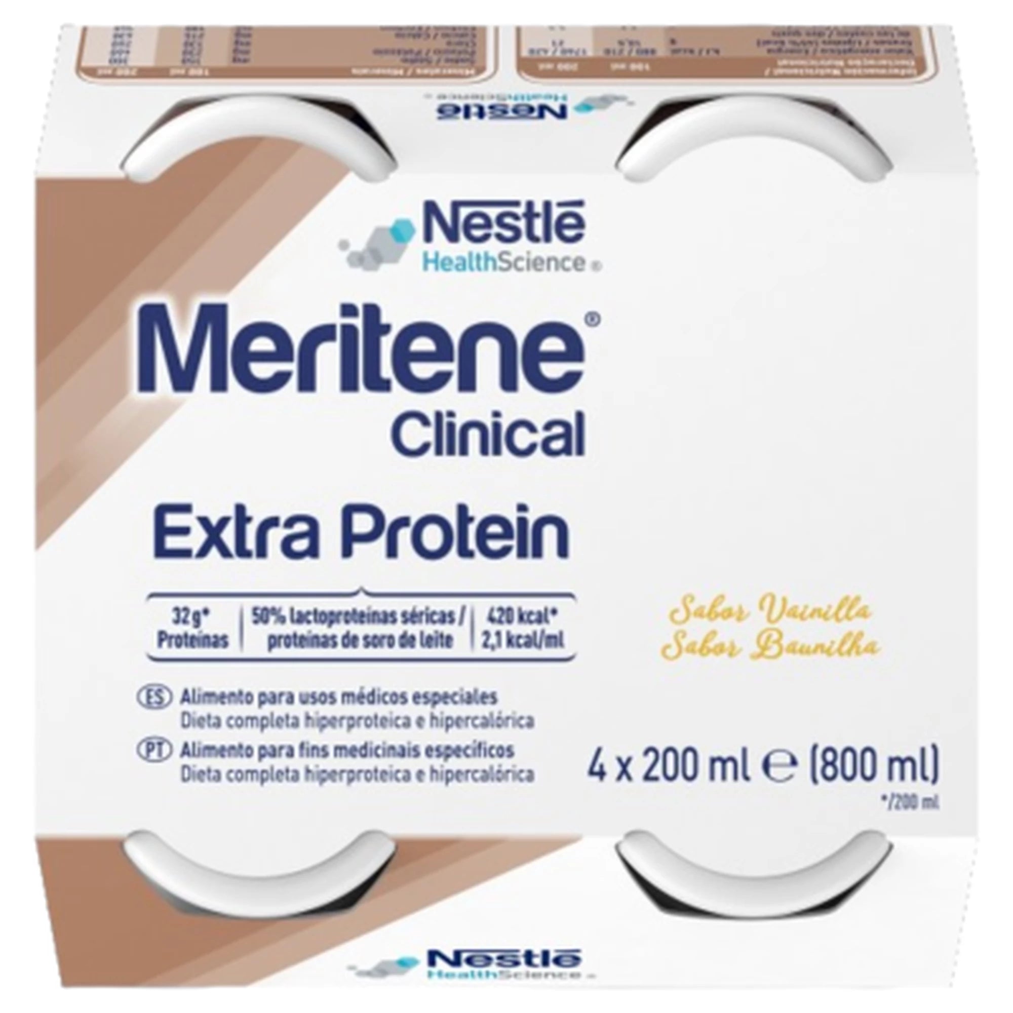 Meritene Clinical Extra Proteina Baunilha 200ml 4 Unidades