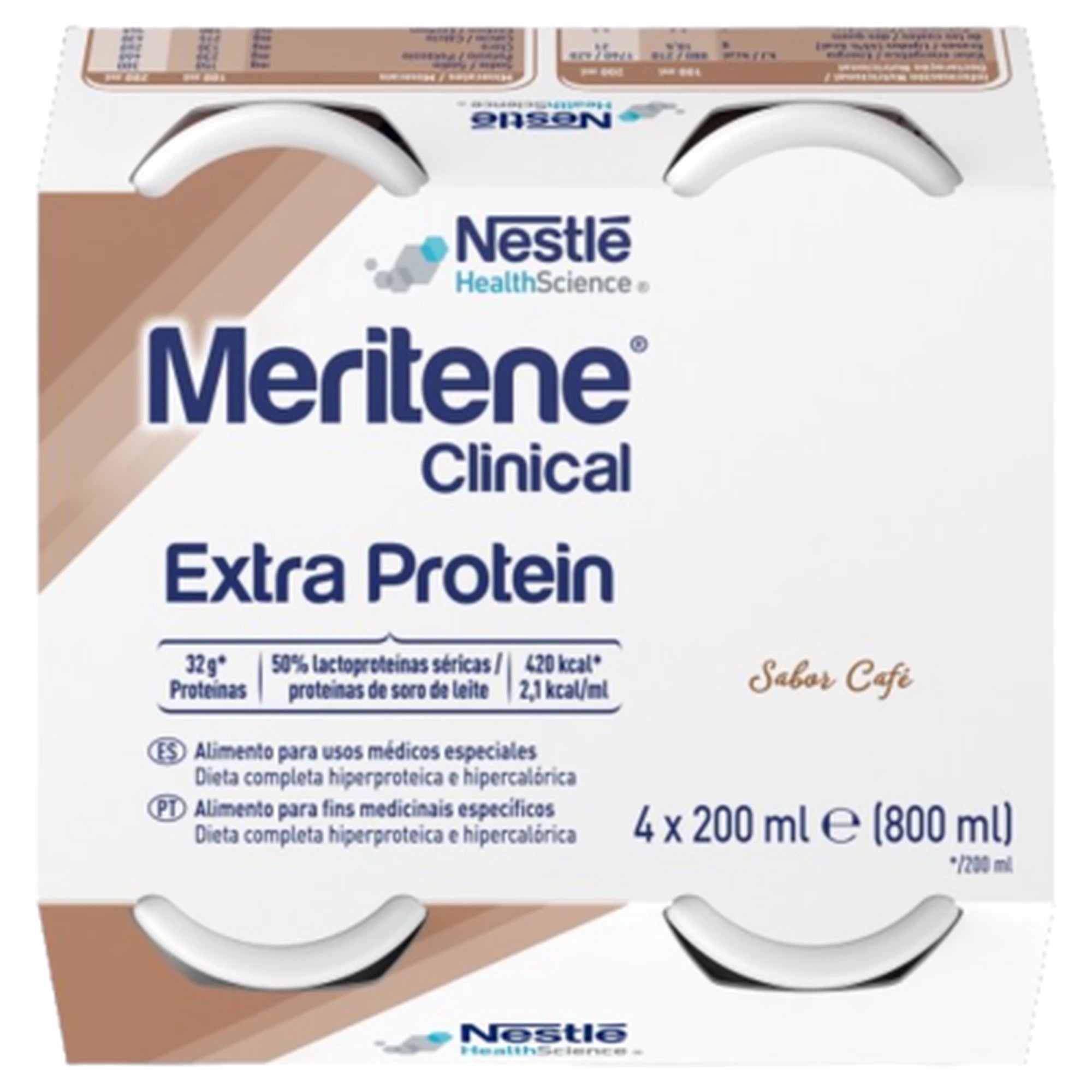 Meritene Clinical Extra Proteina Café 200ml 4 Unidades