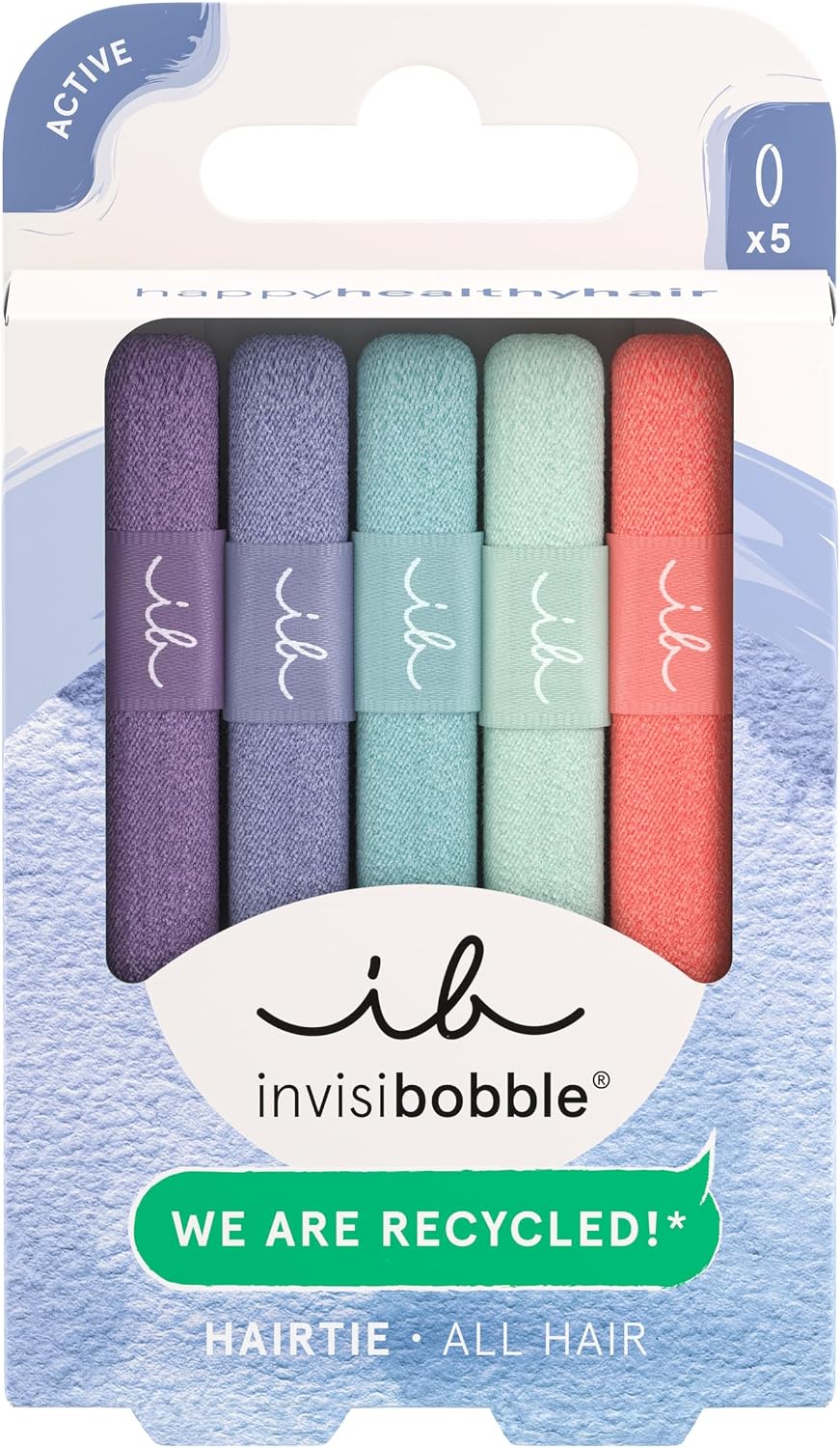 Invisibobble Ecotie 5 Elasticos Cabelo Pastel