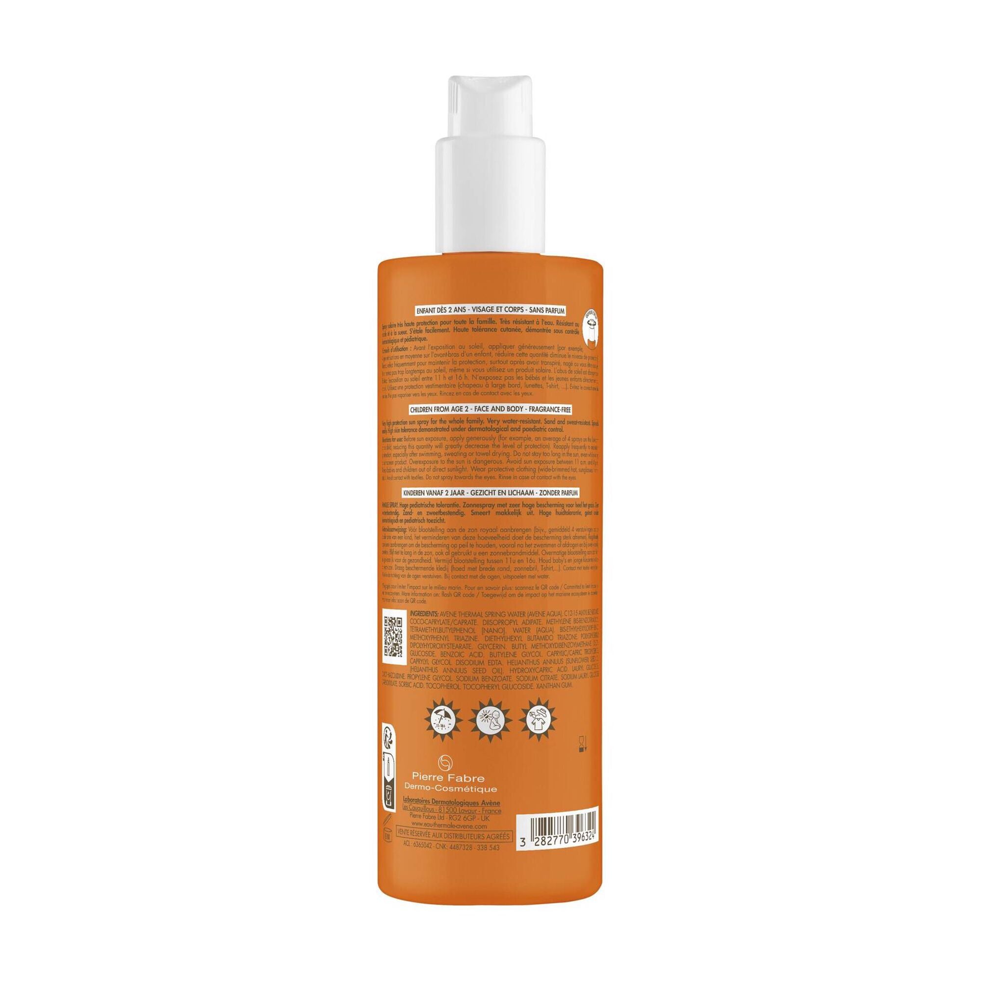 Avène Solar Criança SPF50+ Spray 400ml - Farmácia Garcia