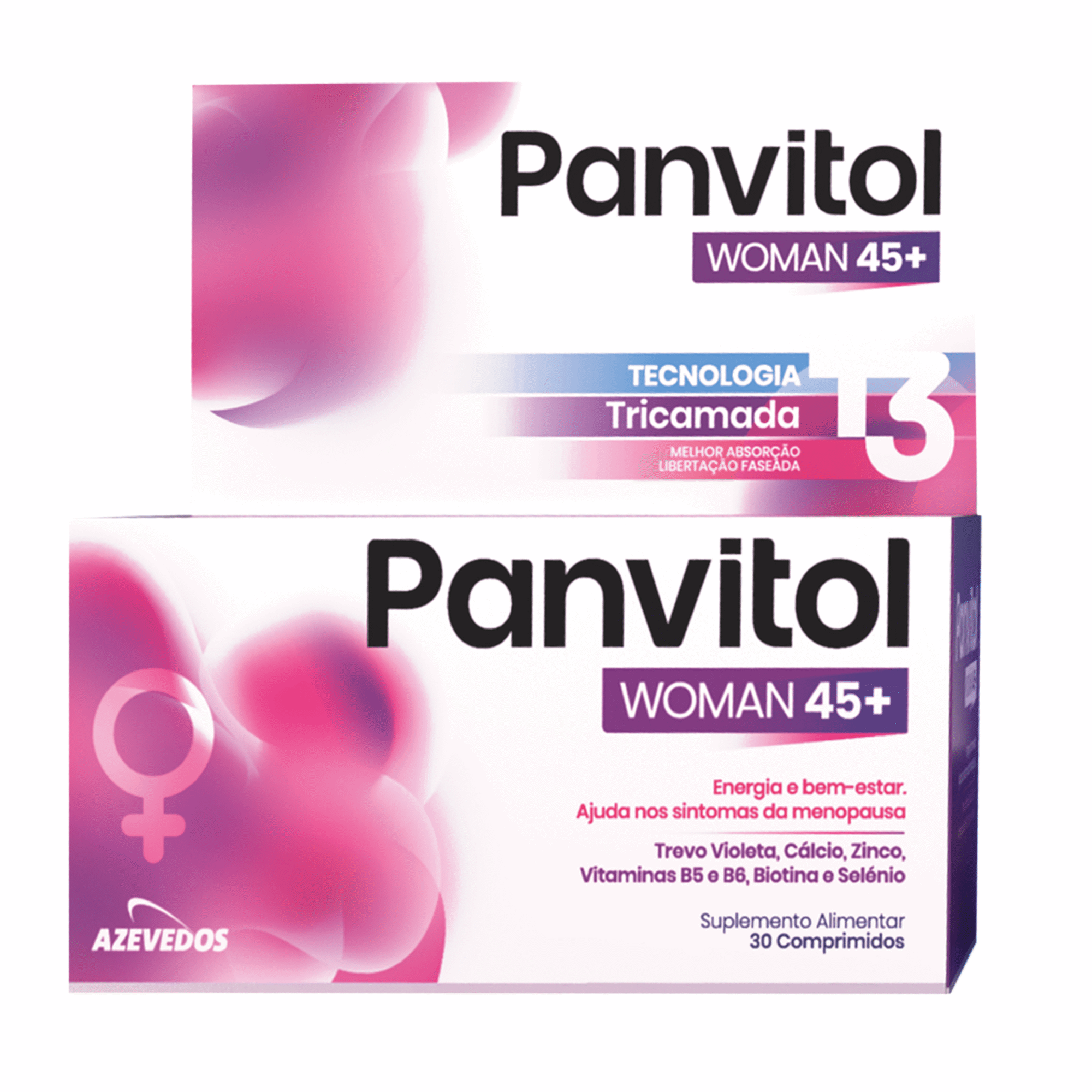 Panvitol Woman 45+ 30 Comprimidos - Farmácia Garcia