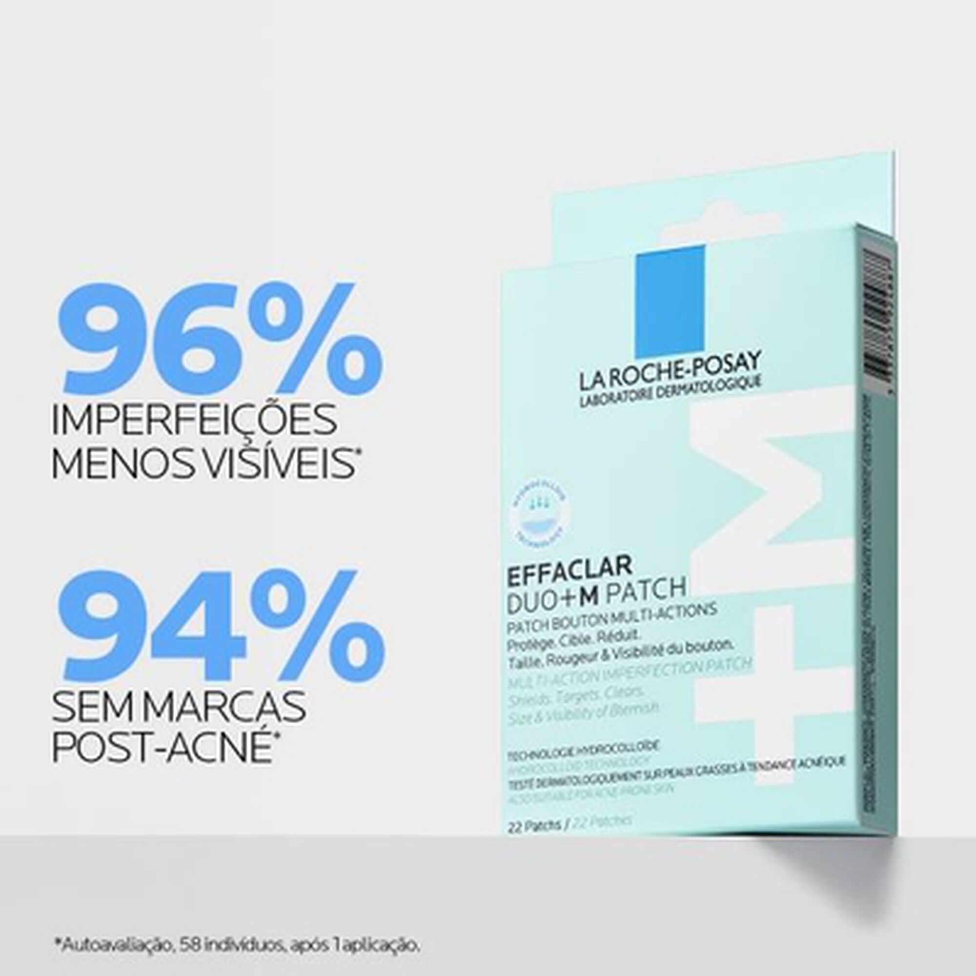 La Roche-Posay Effaclar Duo+M 22 Patches Anti-Imperfeições - Farmácia Garcia