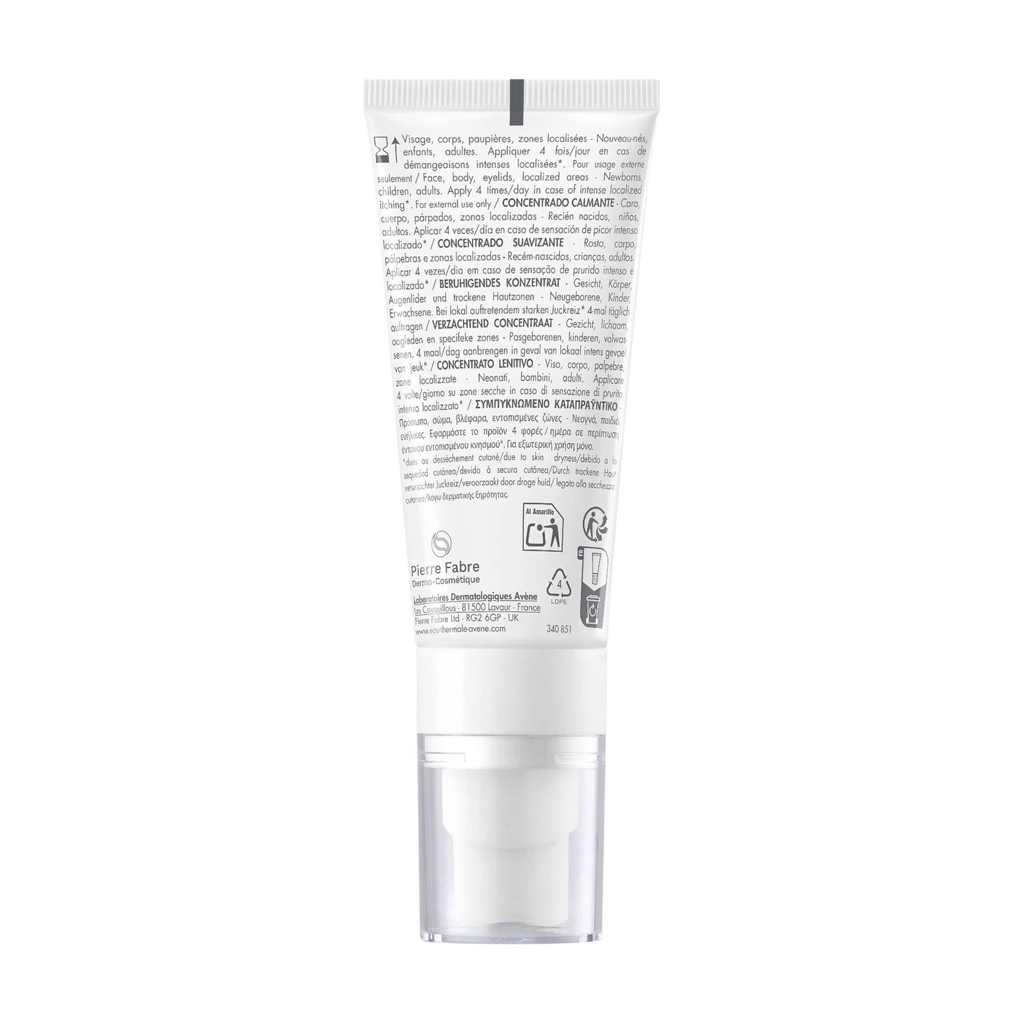 Avène Xeracalm Ad Concentrado Suavizante 40ml - Farmácia Garcia
