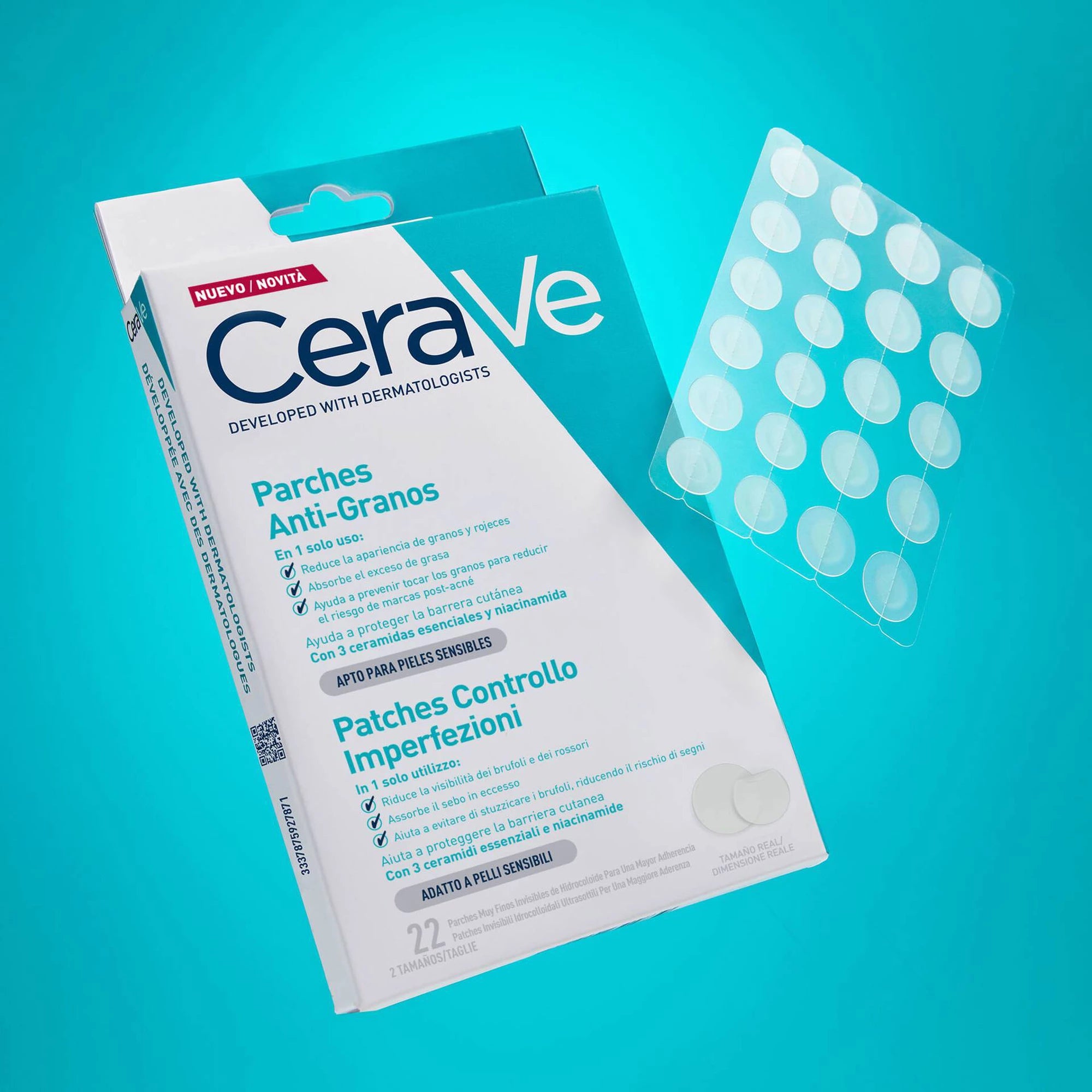 Cerave 22 Adesivos Anti-Borbulhas - Farmácia Garcia