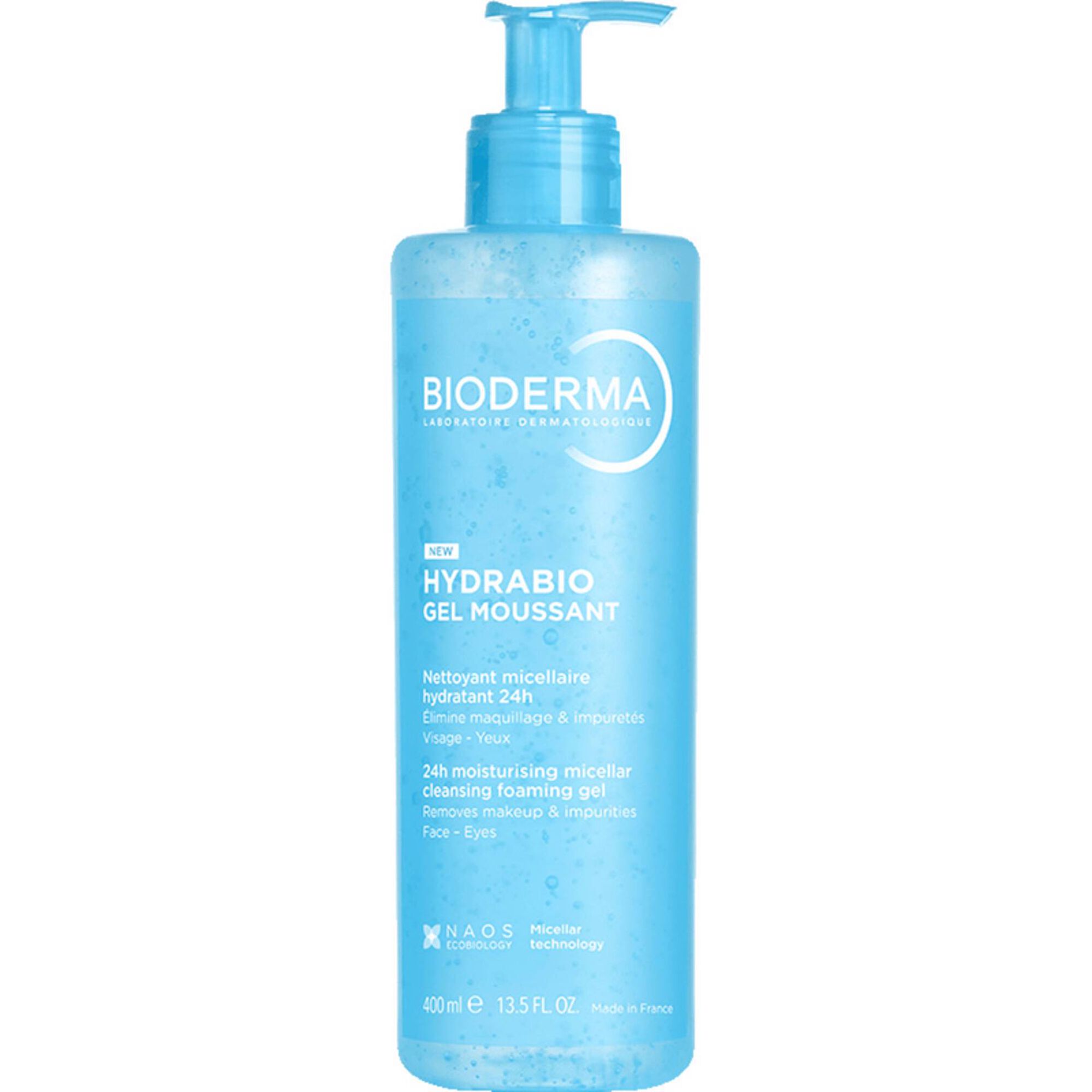 Bioderma Hydrabio Gel Moussant 400ml - Farmácia Garcia