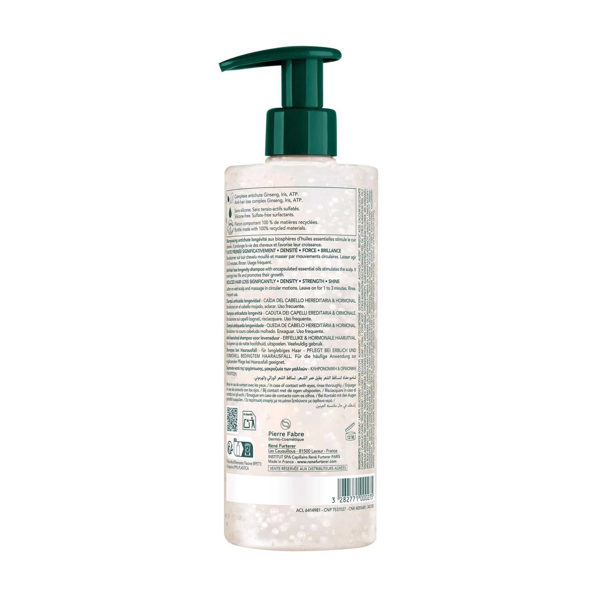 René Furterer Triphasic Champô 500ml