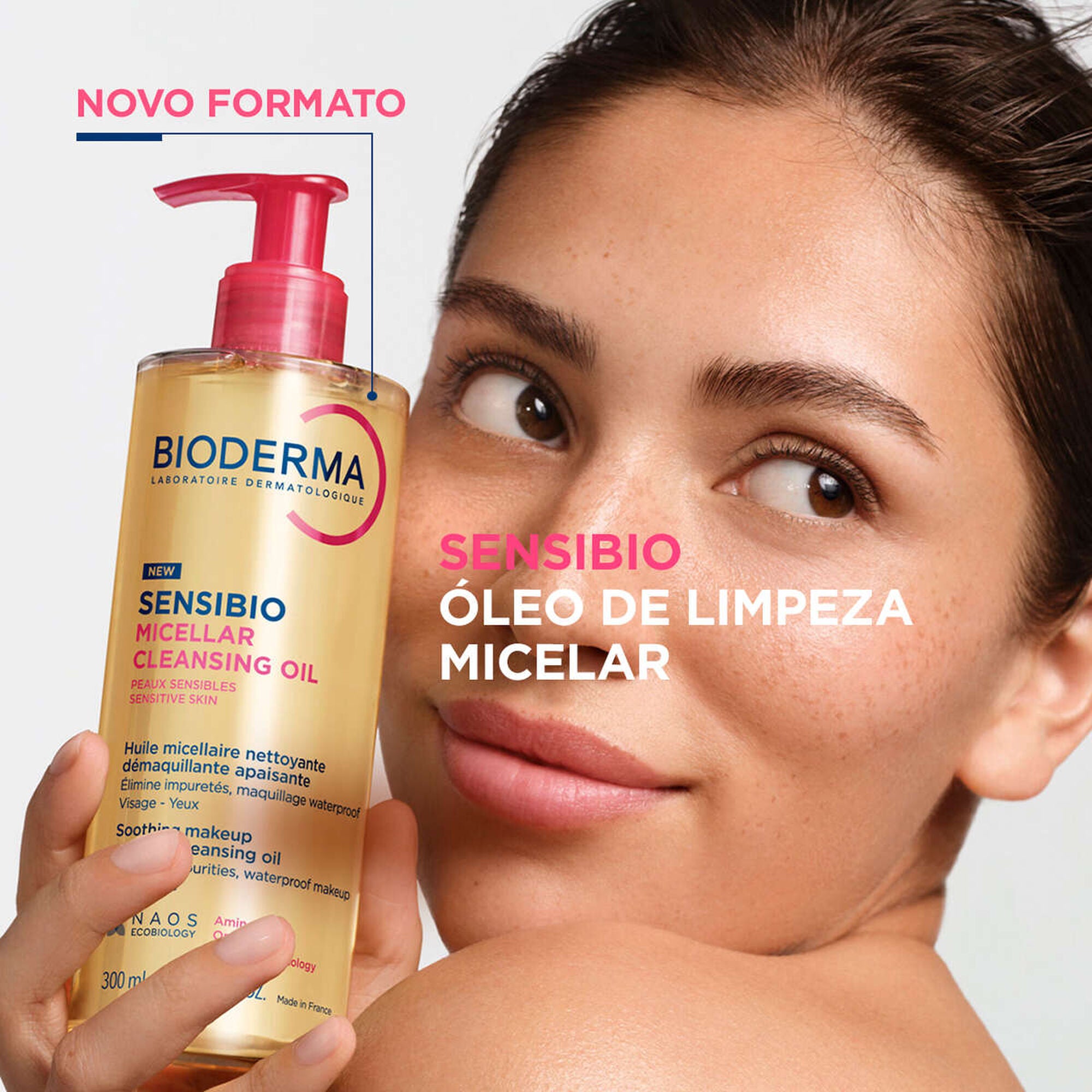 Bioderma Sensibio Óleo Limpeza Micelar 300ml - Farmácia Garcia