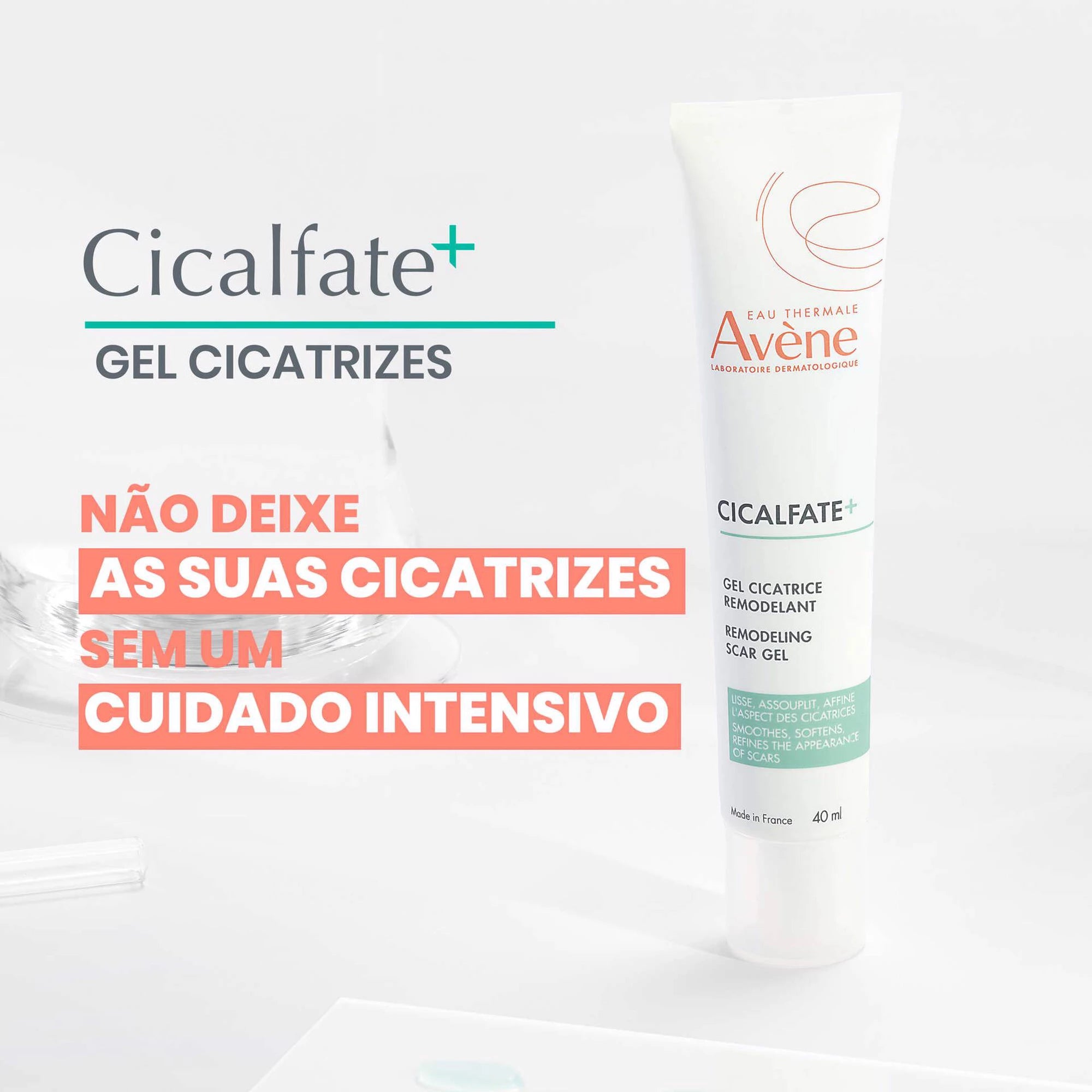 Avène Cicalfate+ Gel Remodelante Cicatrizes 40ml - Farmácia Garcia
