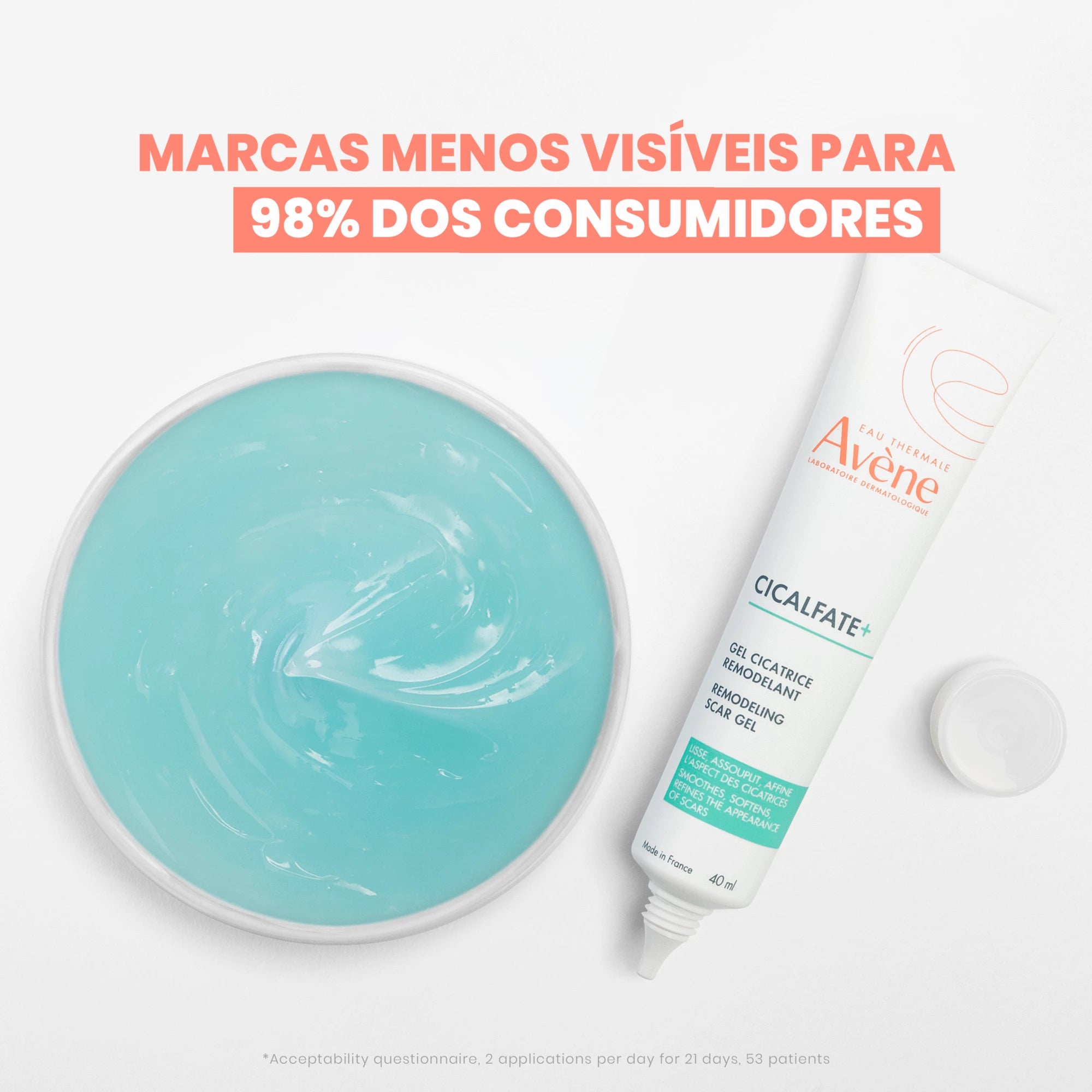 Avène Cicalfate+ Gel Remodelante Cicatrizes 40ml - Farmácia Garcia