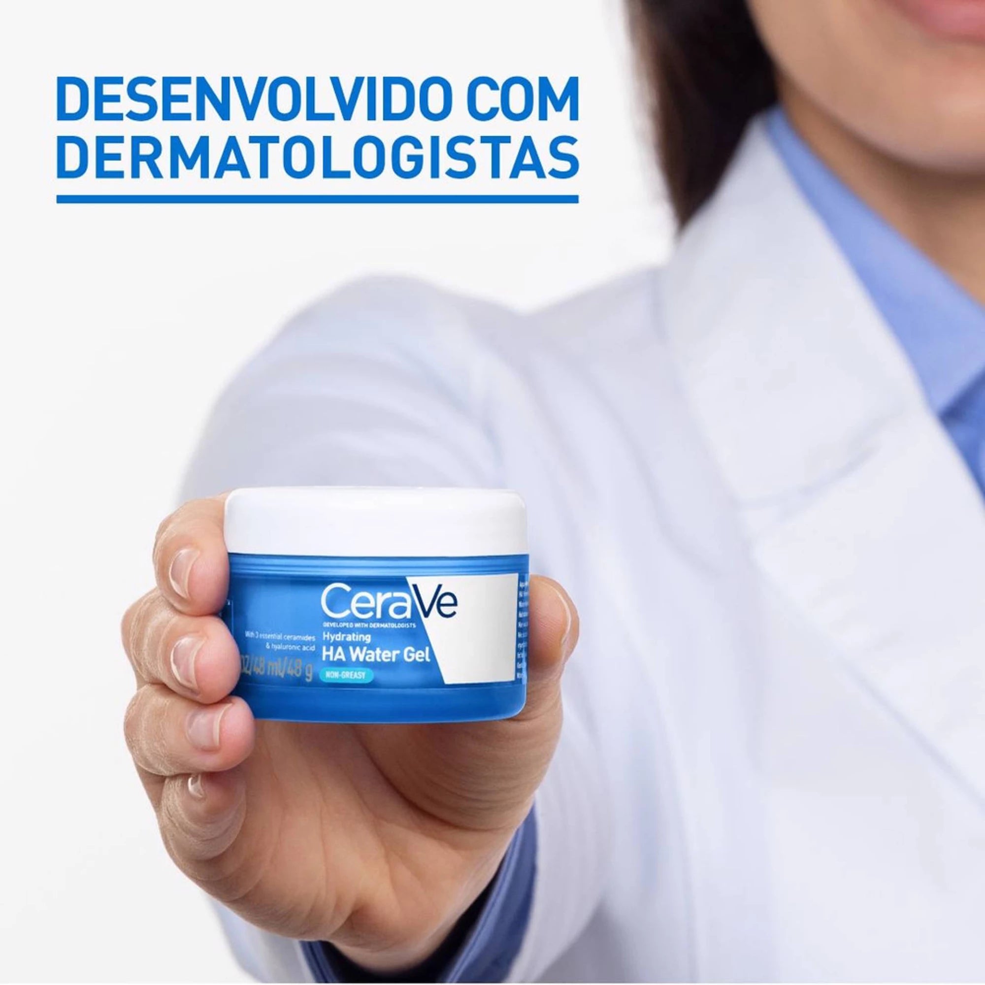 CeraVe HA Water Gel Hidratante 48ml - Farmácia Garcia