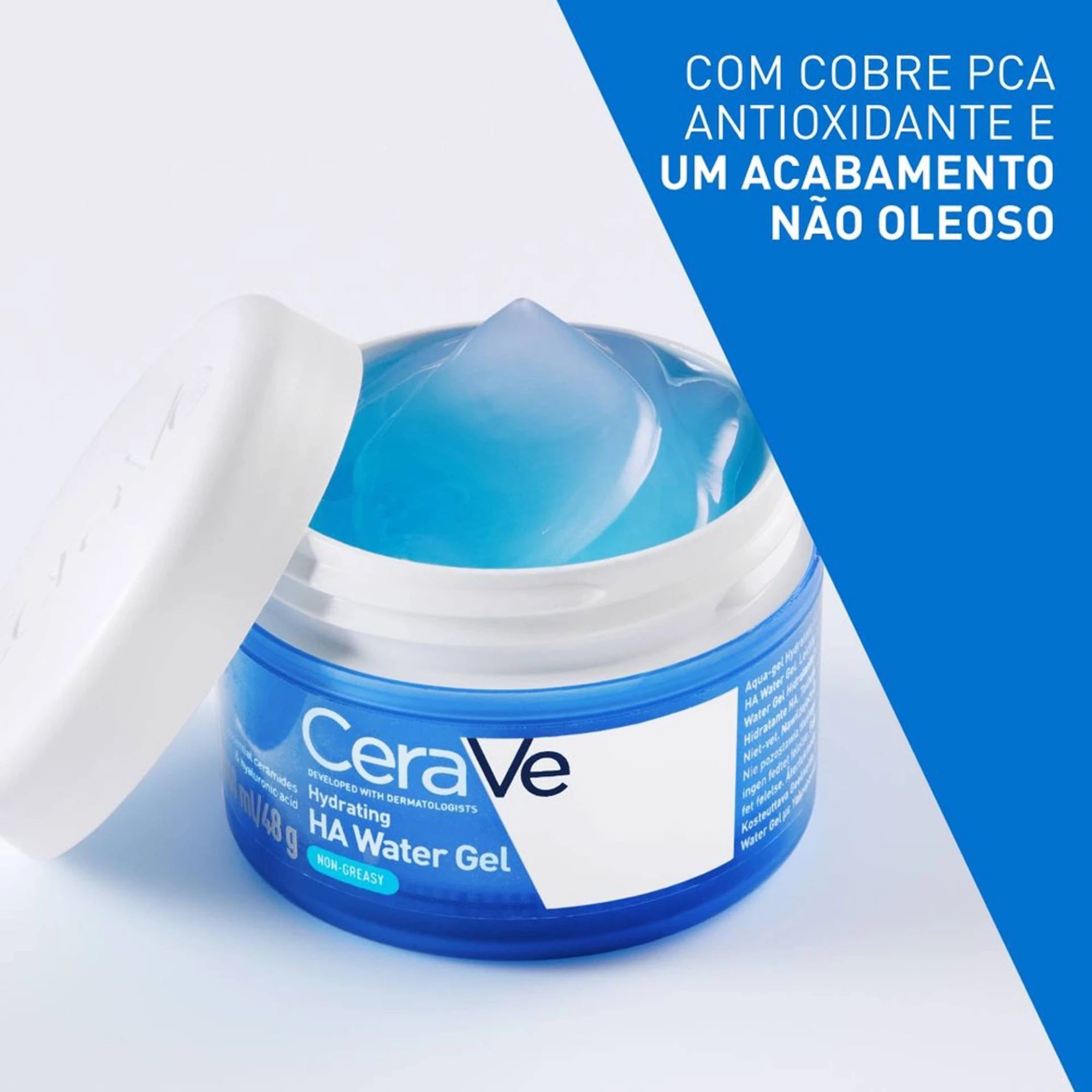 CeraVe HA Water Gel Hidratante 48ml - Farmácia Garcia