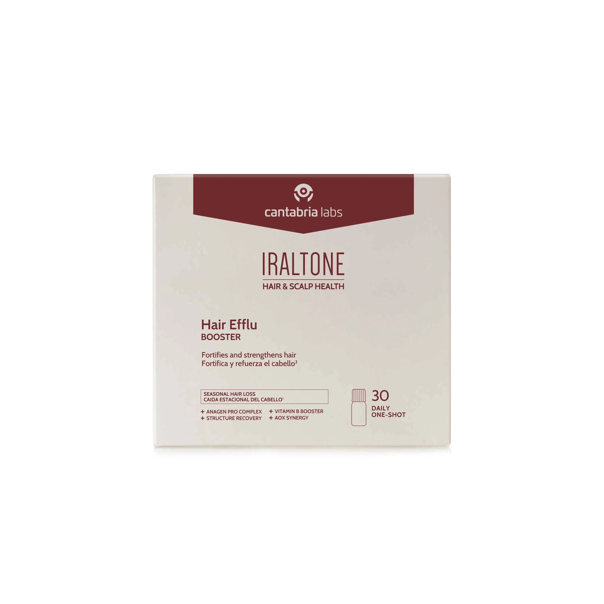 Iraltone Hair Efflu Booster 30 Frascos 15ml