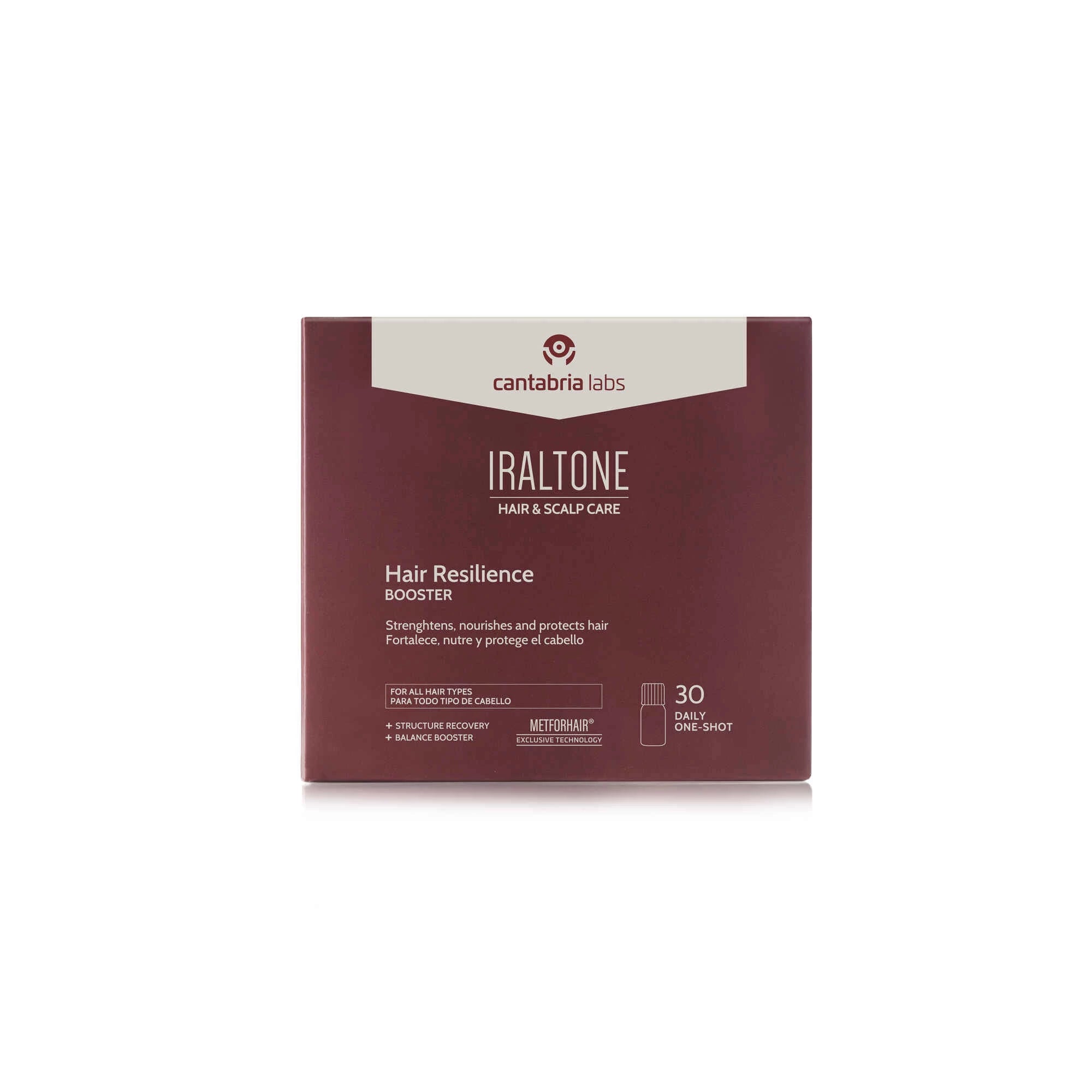 Iraltone Hair Resilience Boost 30 Frascos 15ml