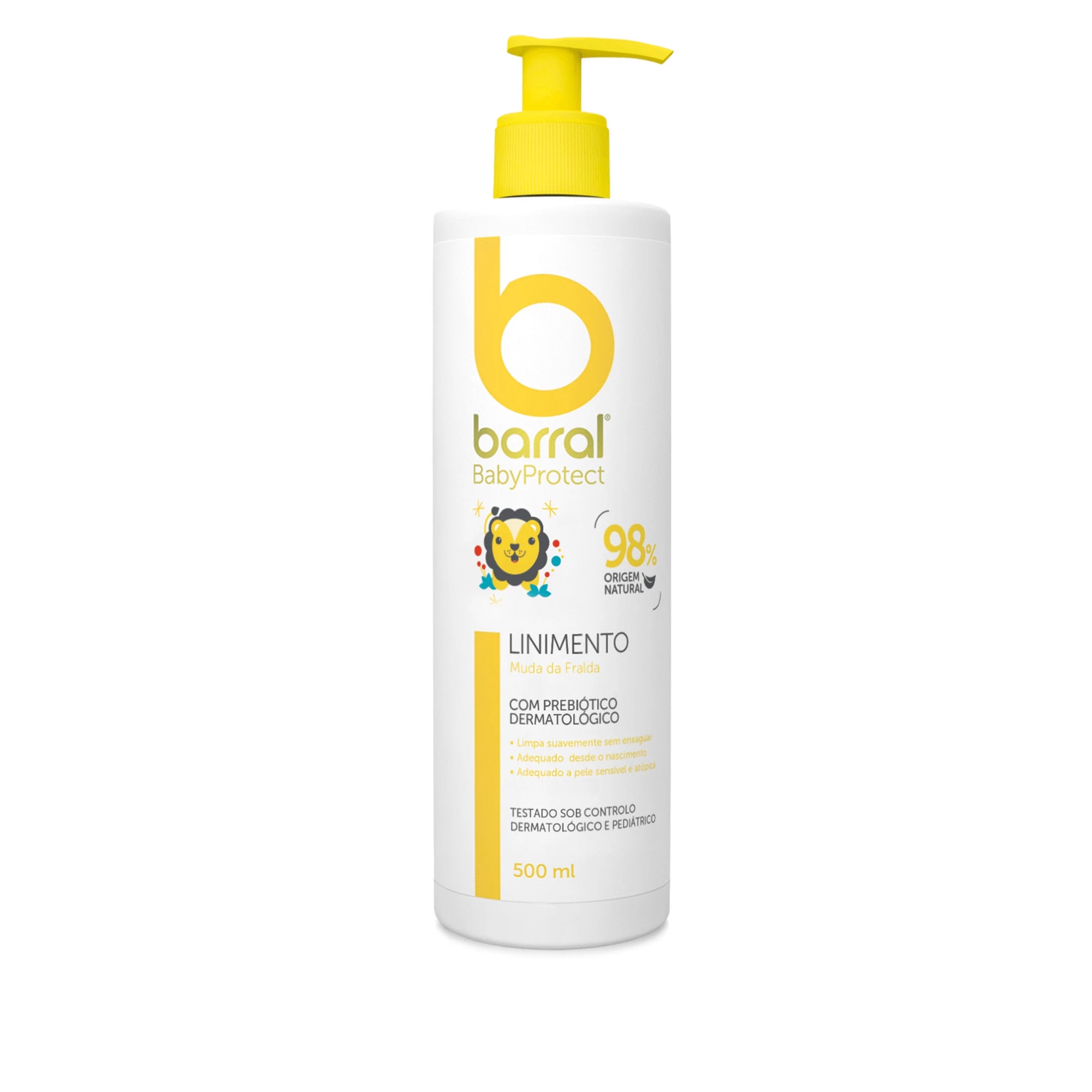Barral BabyProtect Linimento para Muda Fralda 500ml
