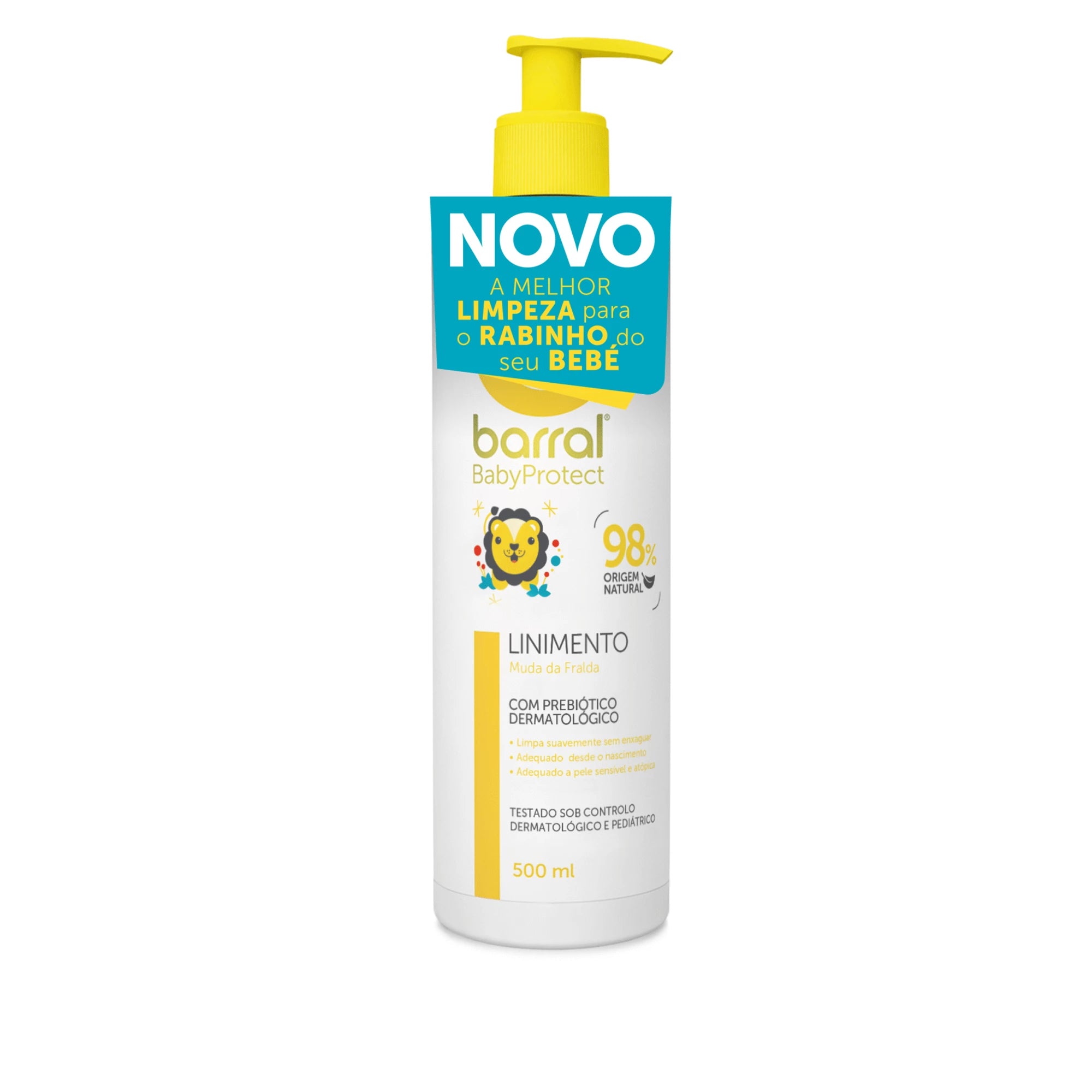 Barral BabyProtect Linimento para Muda Fralda 500ml