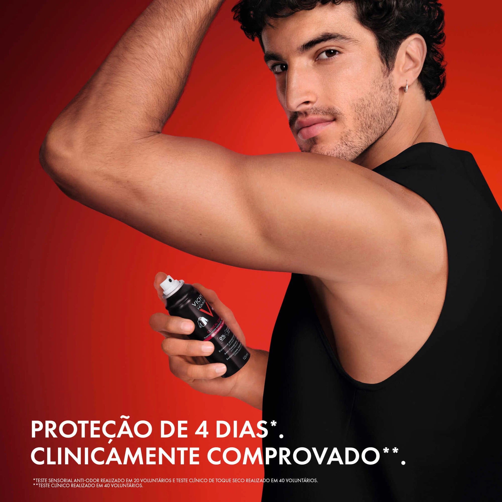Vichy Homme Desodorizante Antitranspirante Clinical Control Aerosol 125 ml