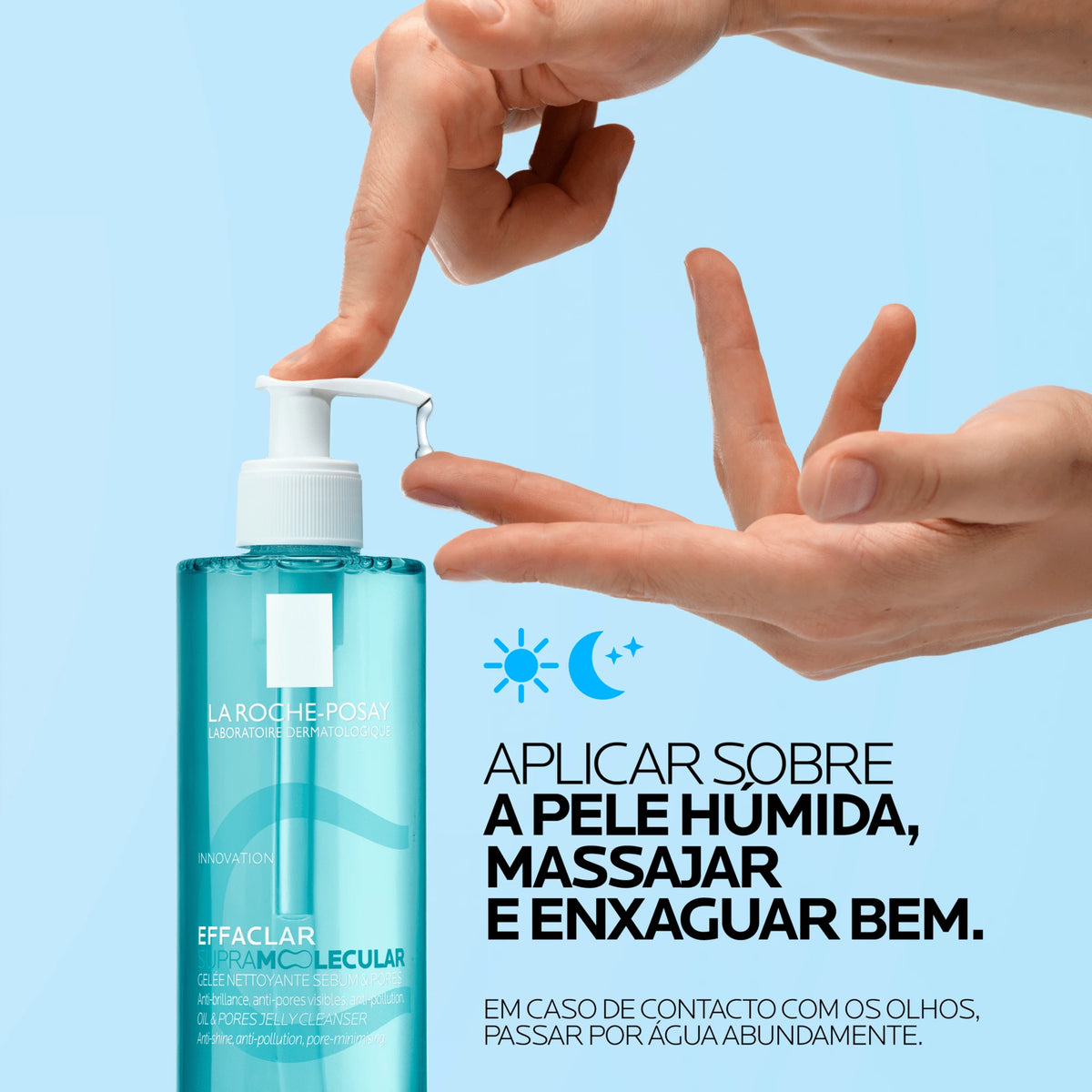 Effaclar Supramolecular Gel de Limpeza para pele Oleosa e Poros Invisíveis 400ml