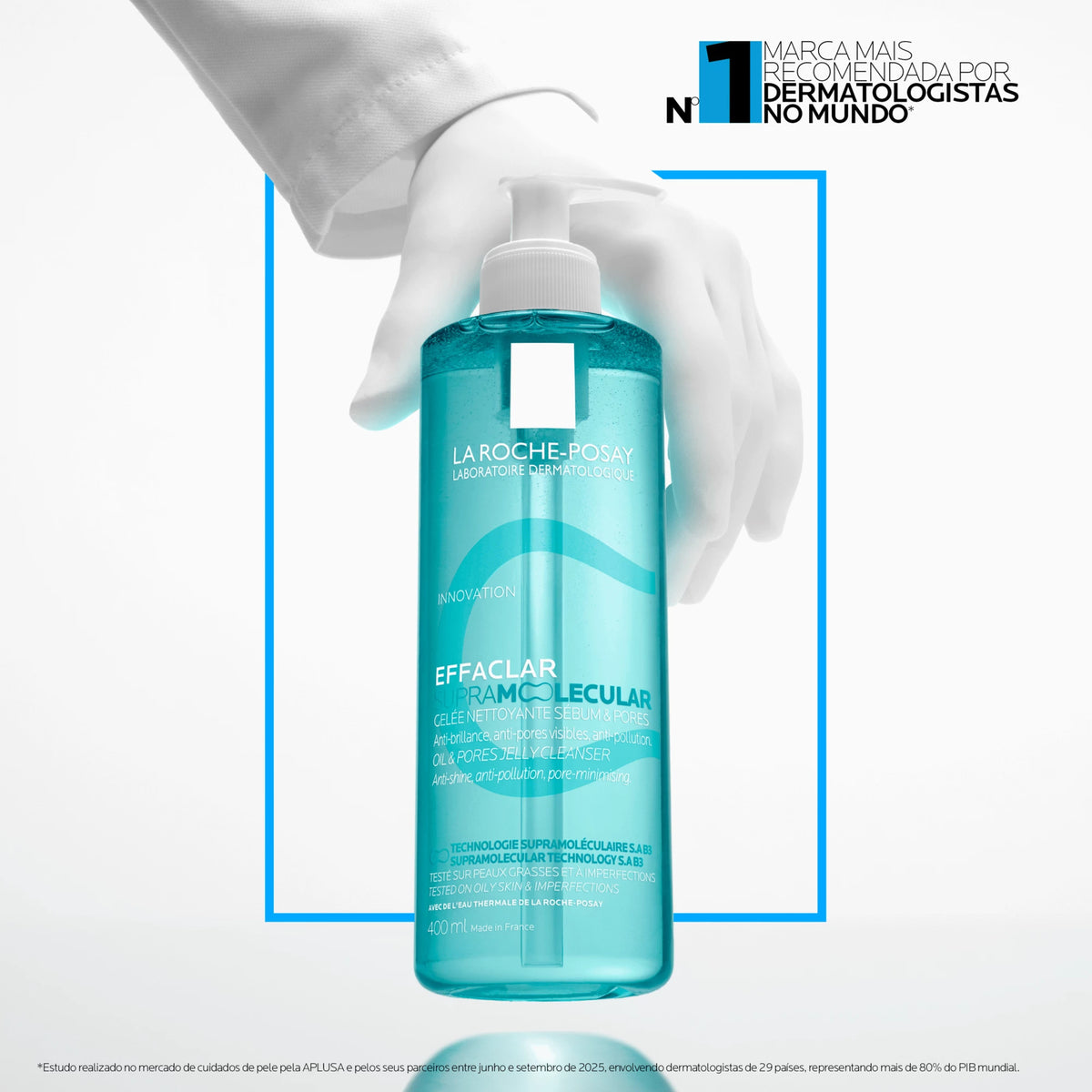 Effaclar Supramolecular Gel de Limpeza para pele Oleosa e Poros Invisíveis 400ml