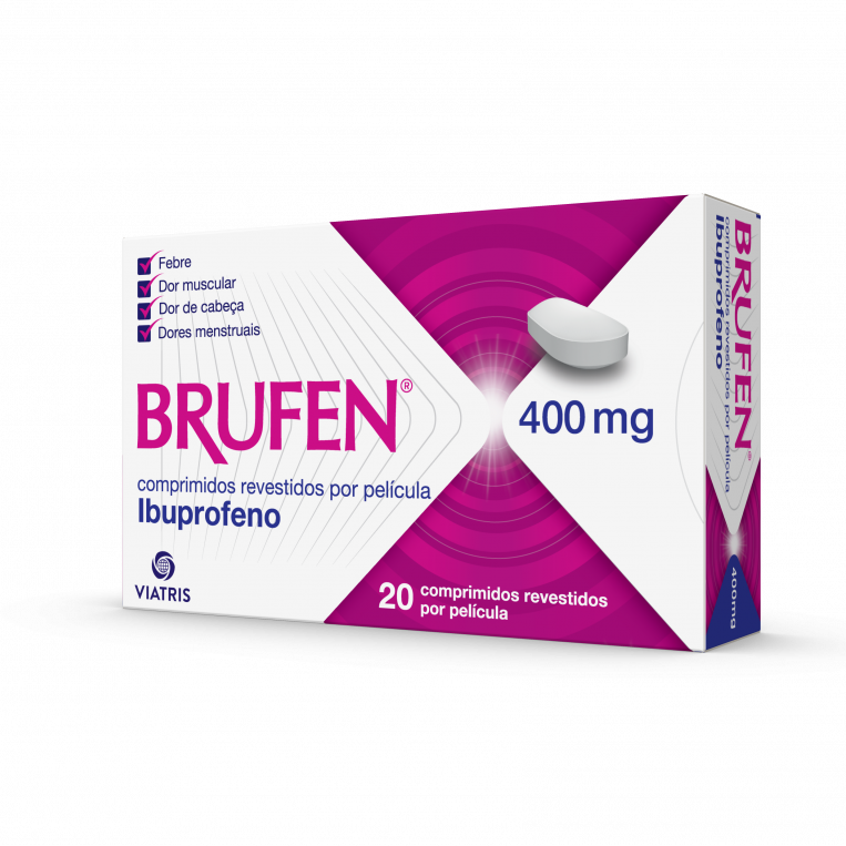 BRUFEN 400mg 20 Comprimidos Revestidos