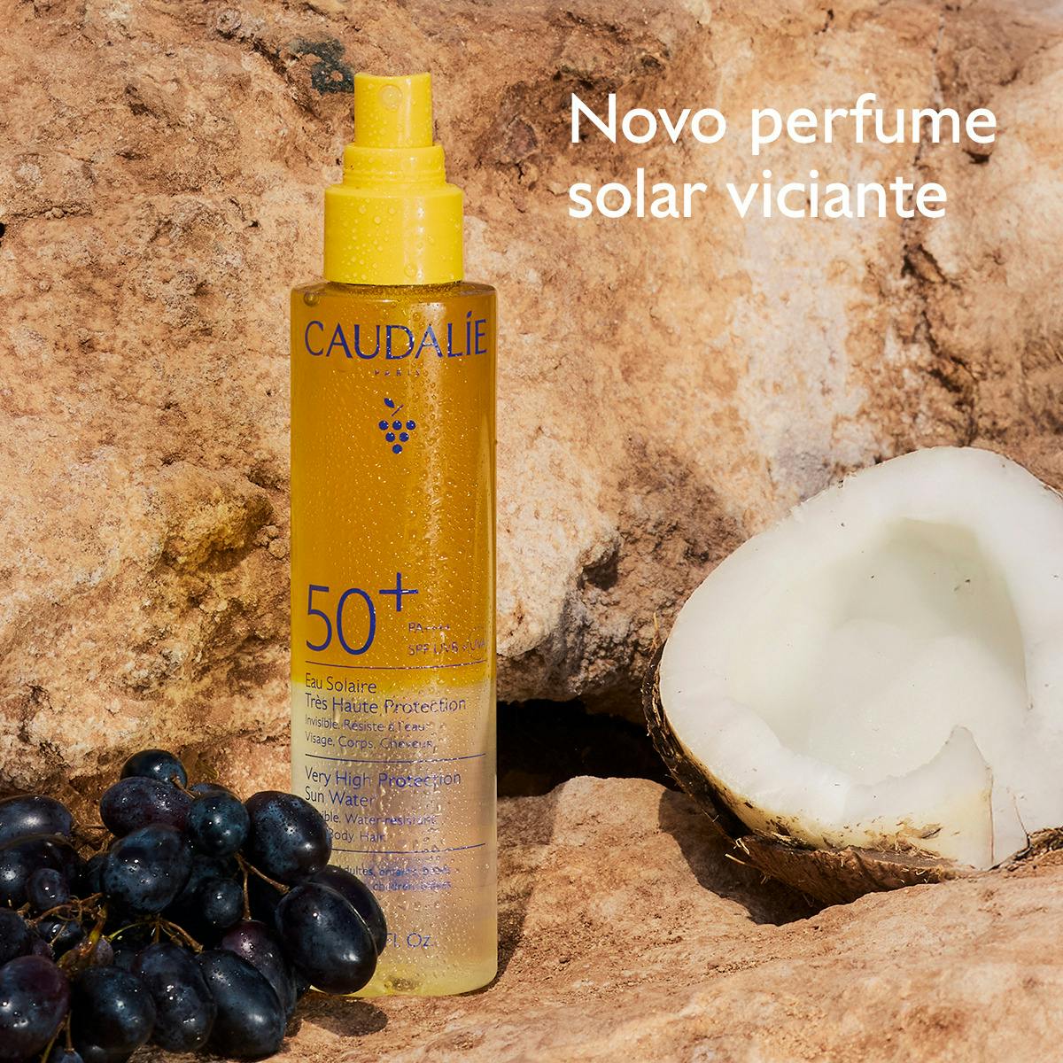 Vinosun Protect Água Solar de Proteção Muito Elevada FPS50+ 150ml - Farmácia Garcia