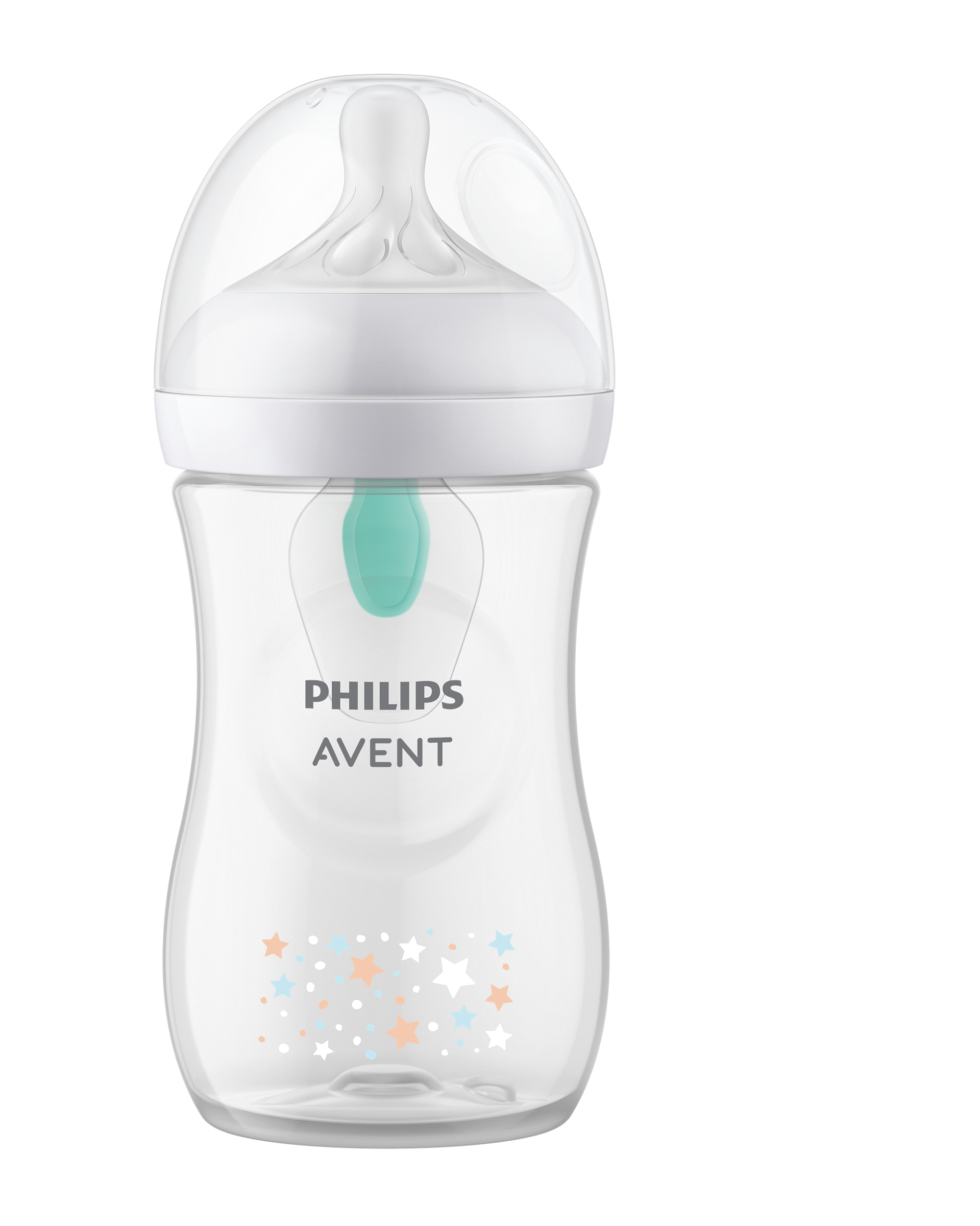 Philips Avent Biberão Natural Response Air Free 260ml Estrelas - Farmácia Garcia
