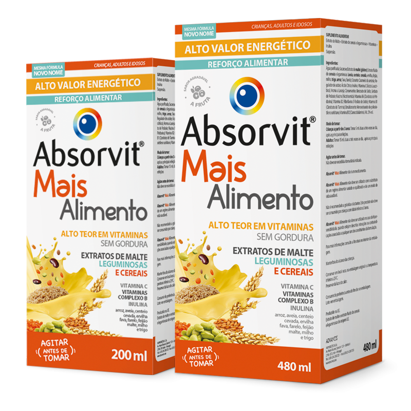 Absorvit Mais Alimento 200 ml