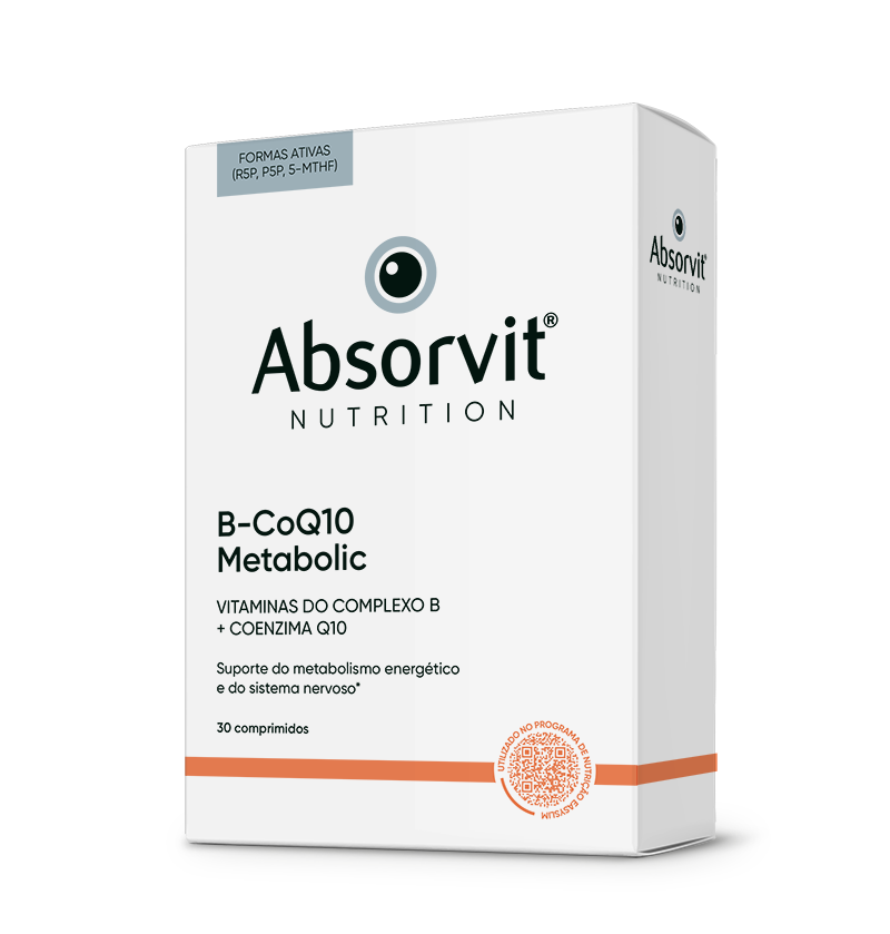 Absorvit Nutrition B-CoQ10 Metabolic 30 Comprimidos