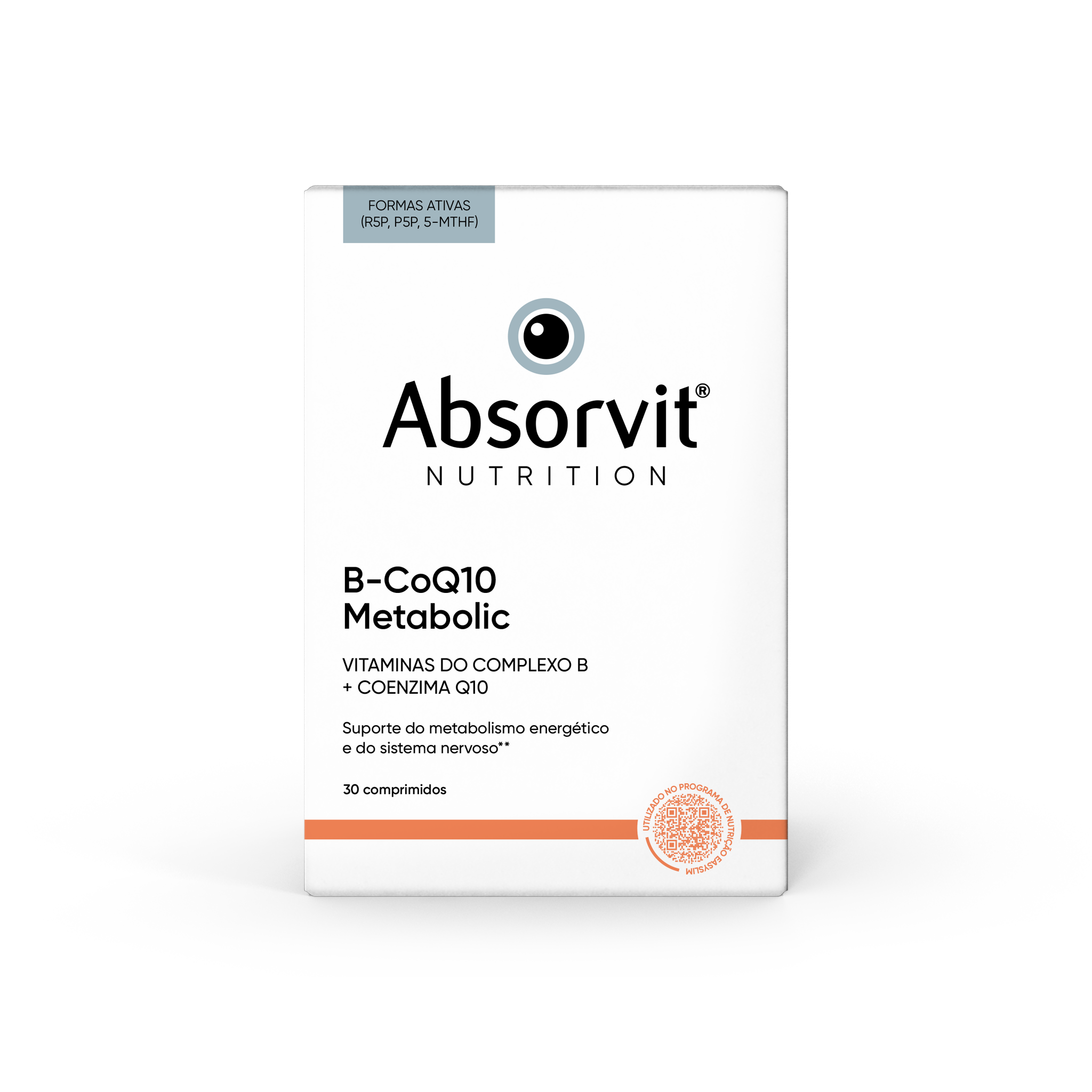 Absorvit Nutrition B-CoQ10 Metabolic 30 Comprimidos