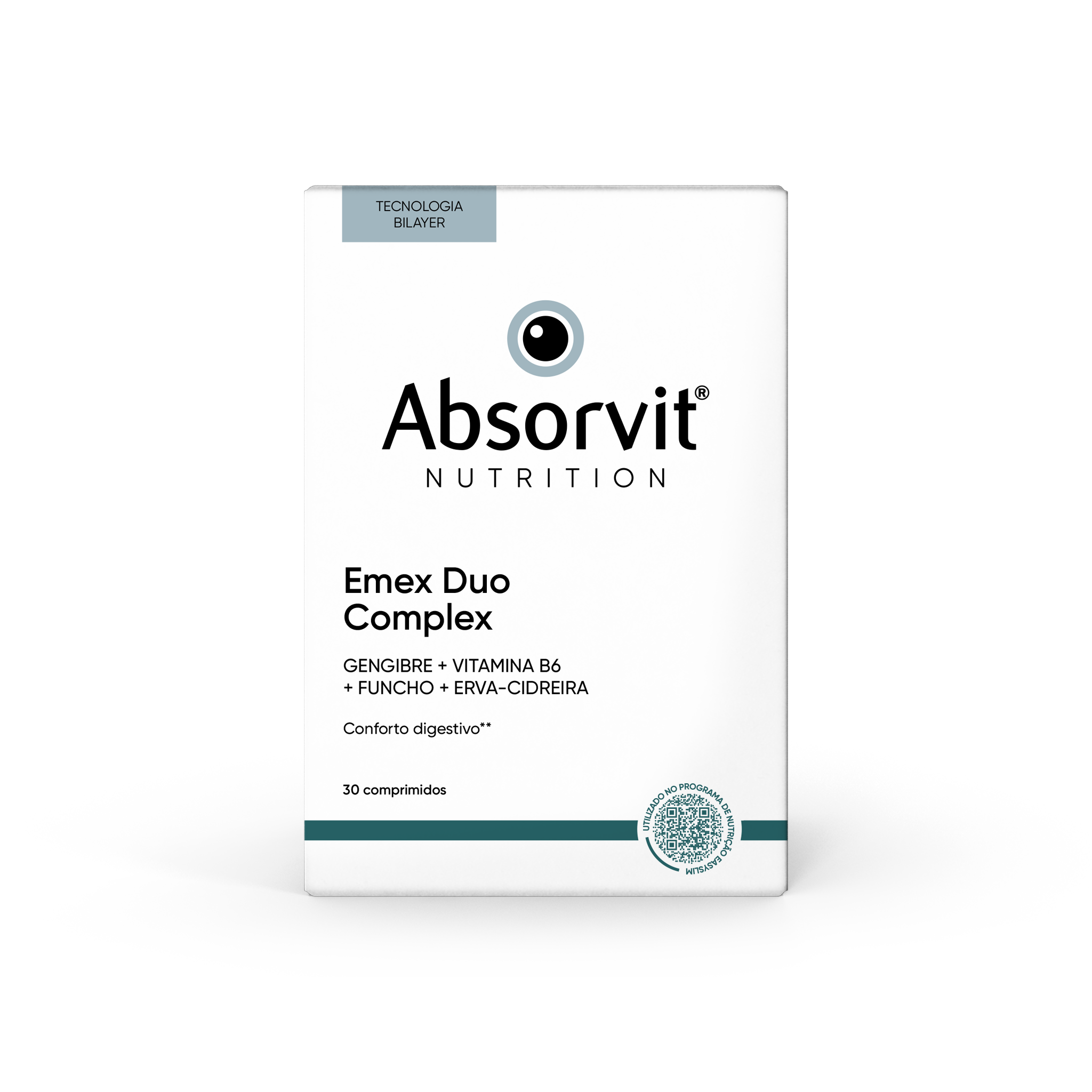 Absorvit Nutrition Emex Duo Complex 30 Cápsulas