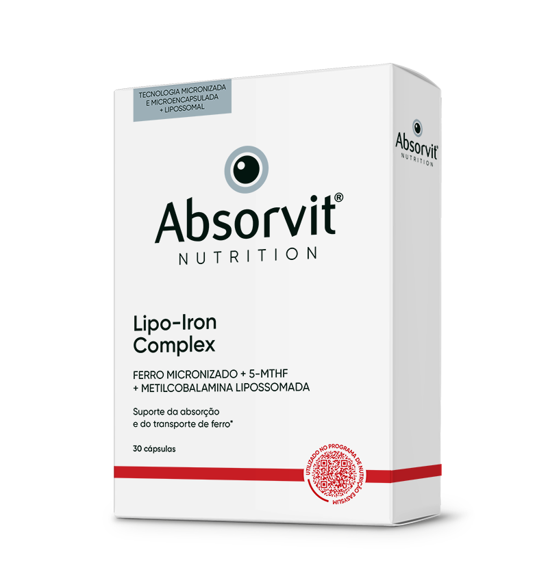 Absorvit Nutrition Lipo-Iron Complex 30 Cápsulas